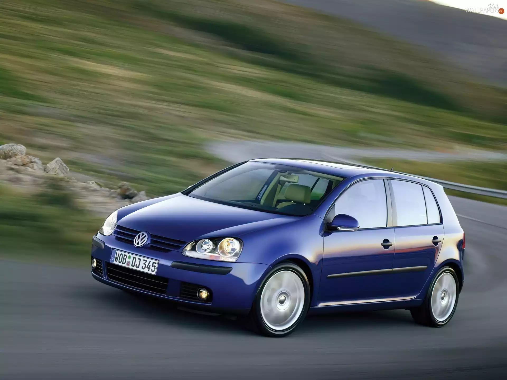 Volkswagen Golf 5, Dark blue