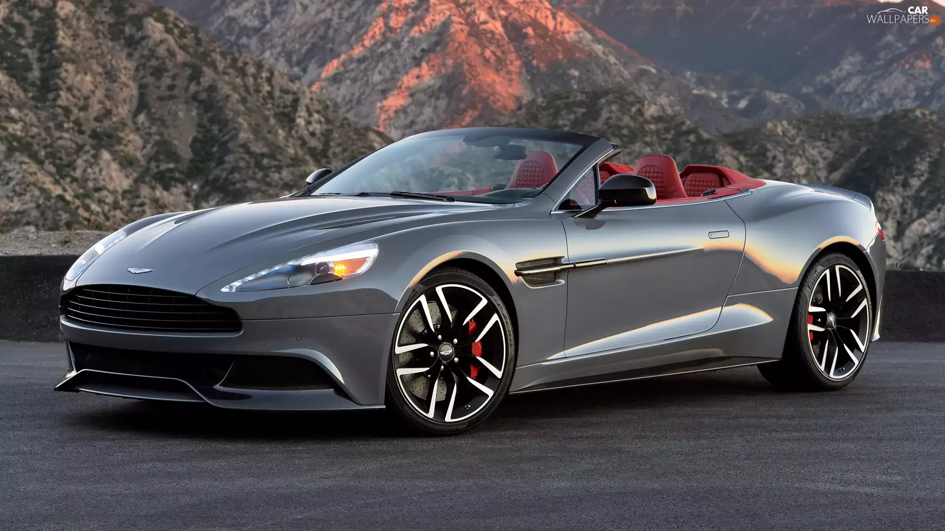 Cabriolet, Gray, Aston Martin Vanquish