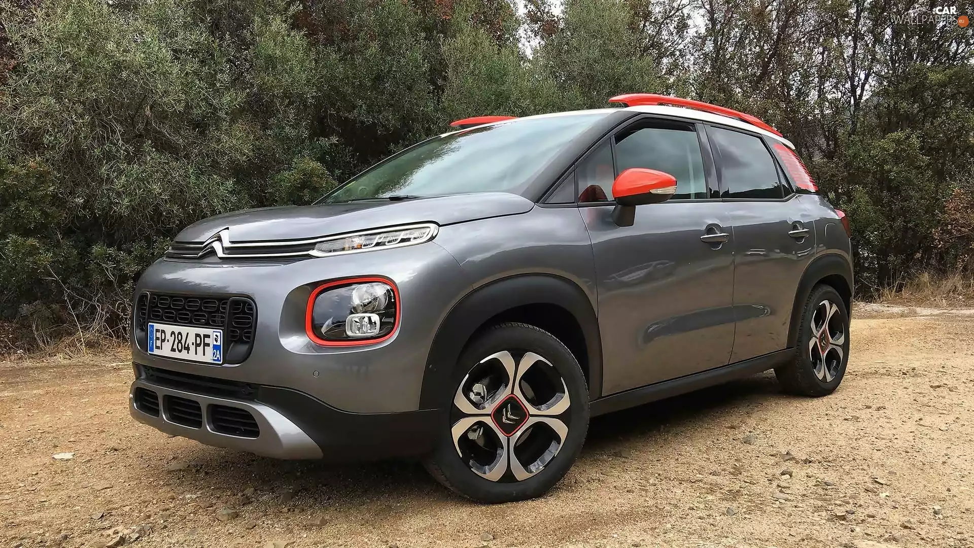 2017, Gray, Citroën C3 Aircross