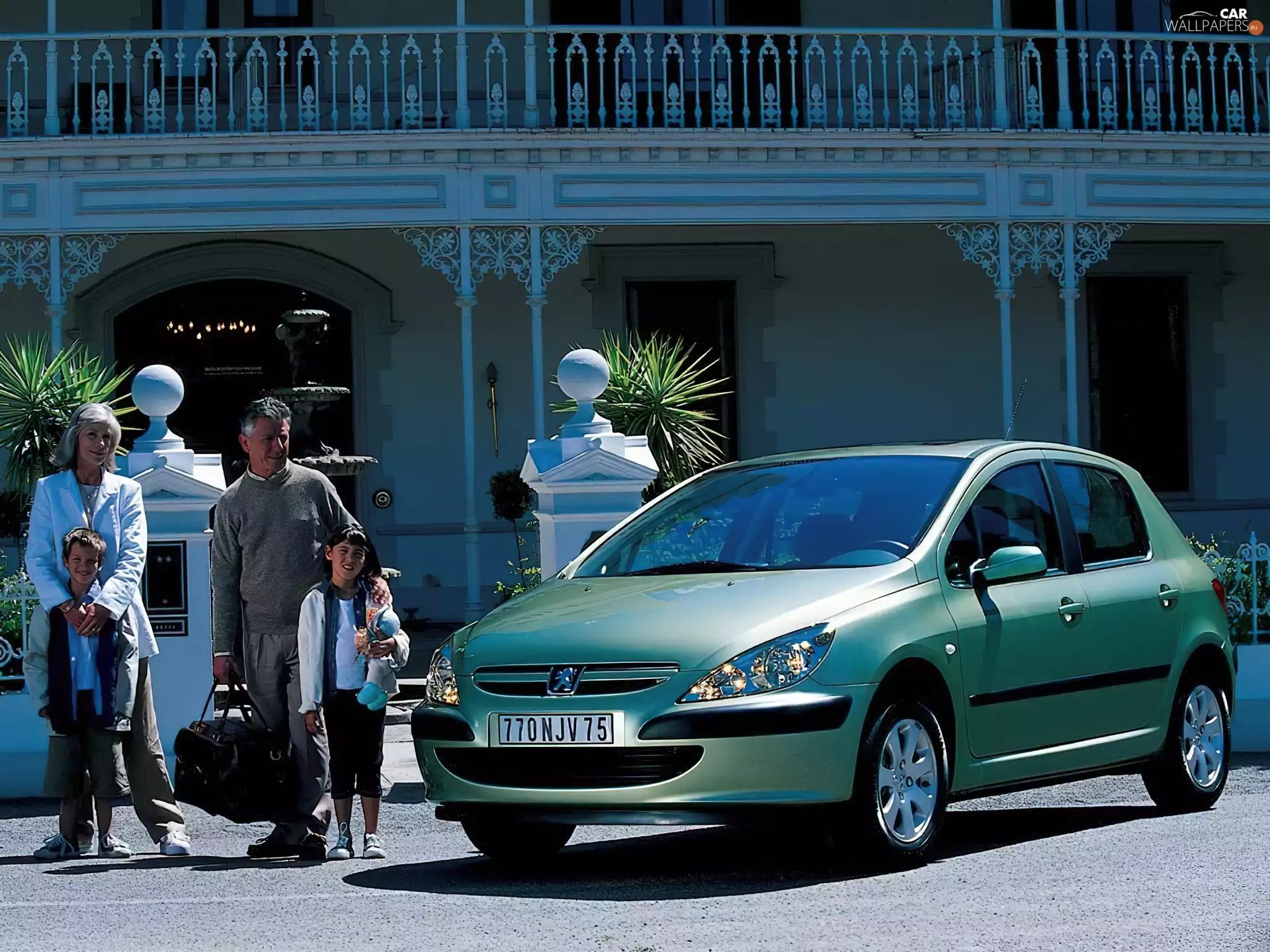 Green, Peugeot 207