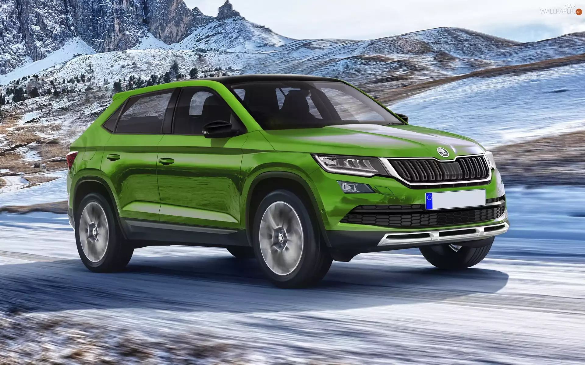 Green, Skoda Kodiaq