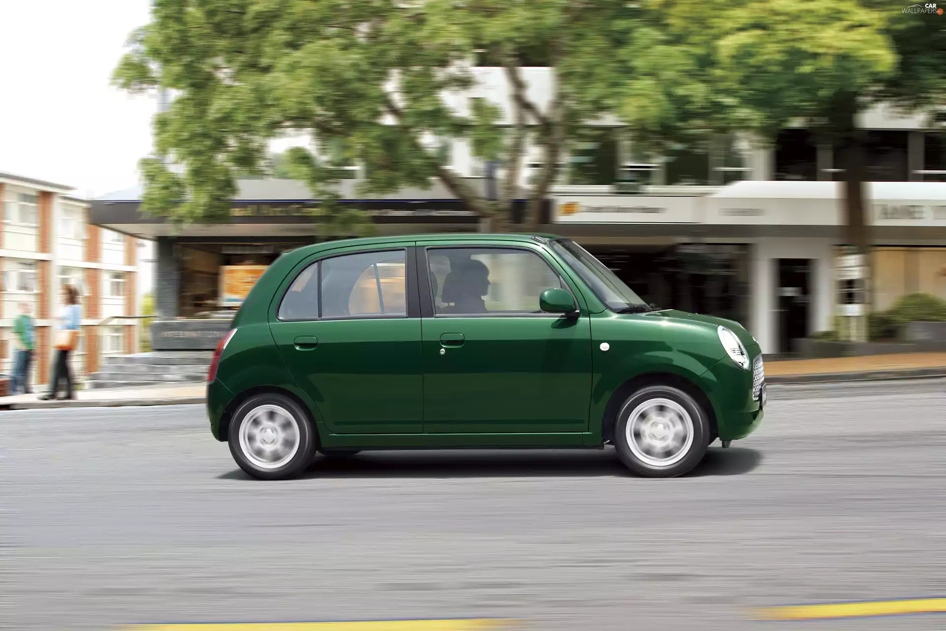 Mini, green ones, Daihatsu Trevis