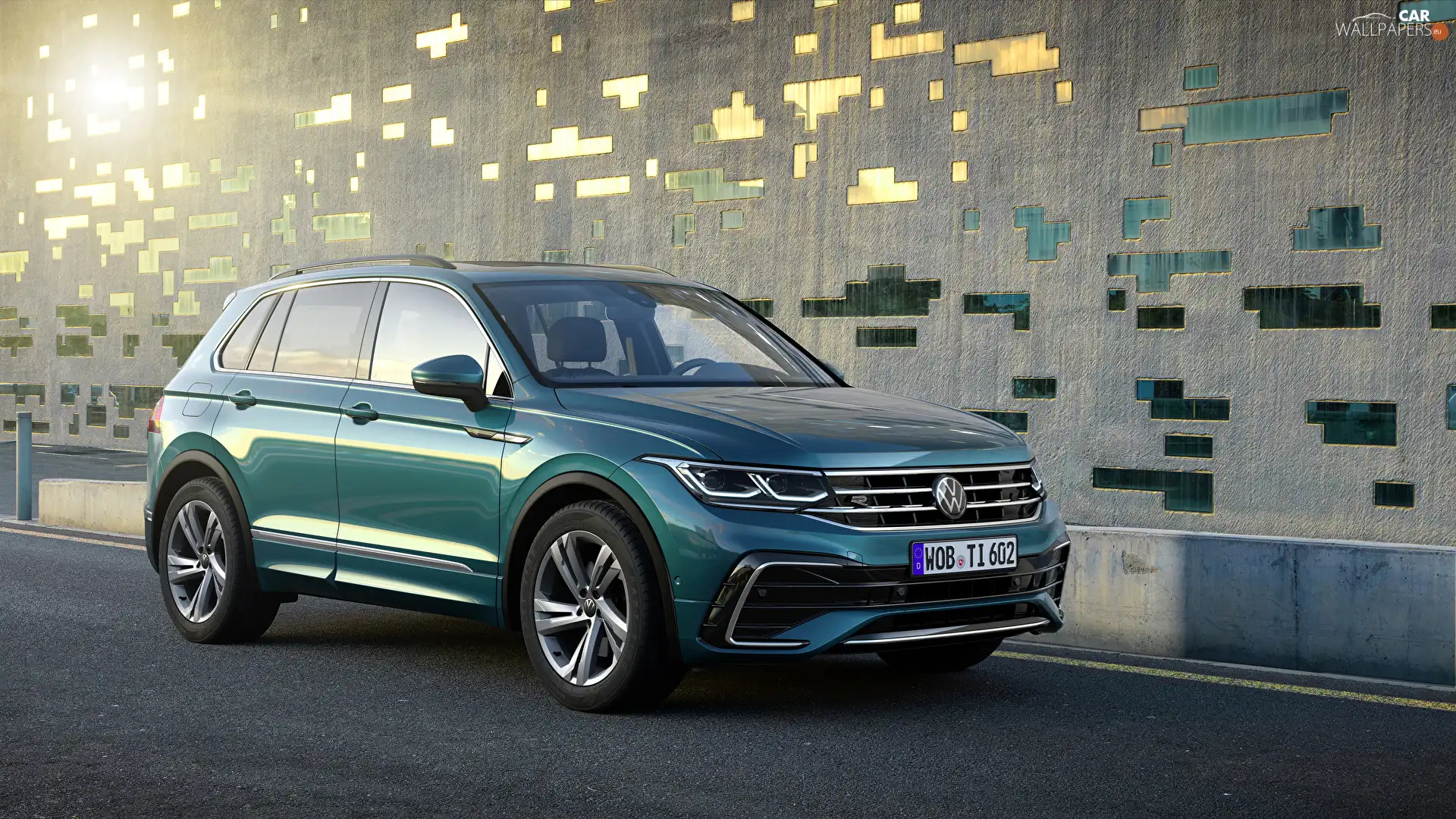 Green, Volkswagen Tiguan