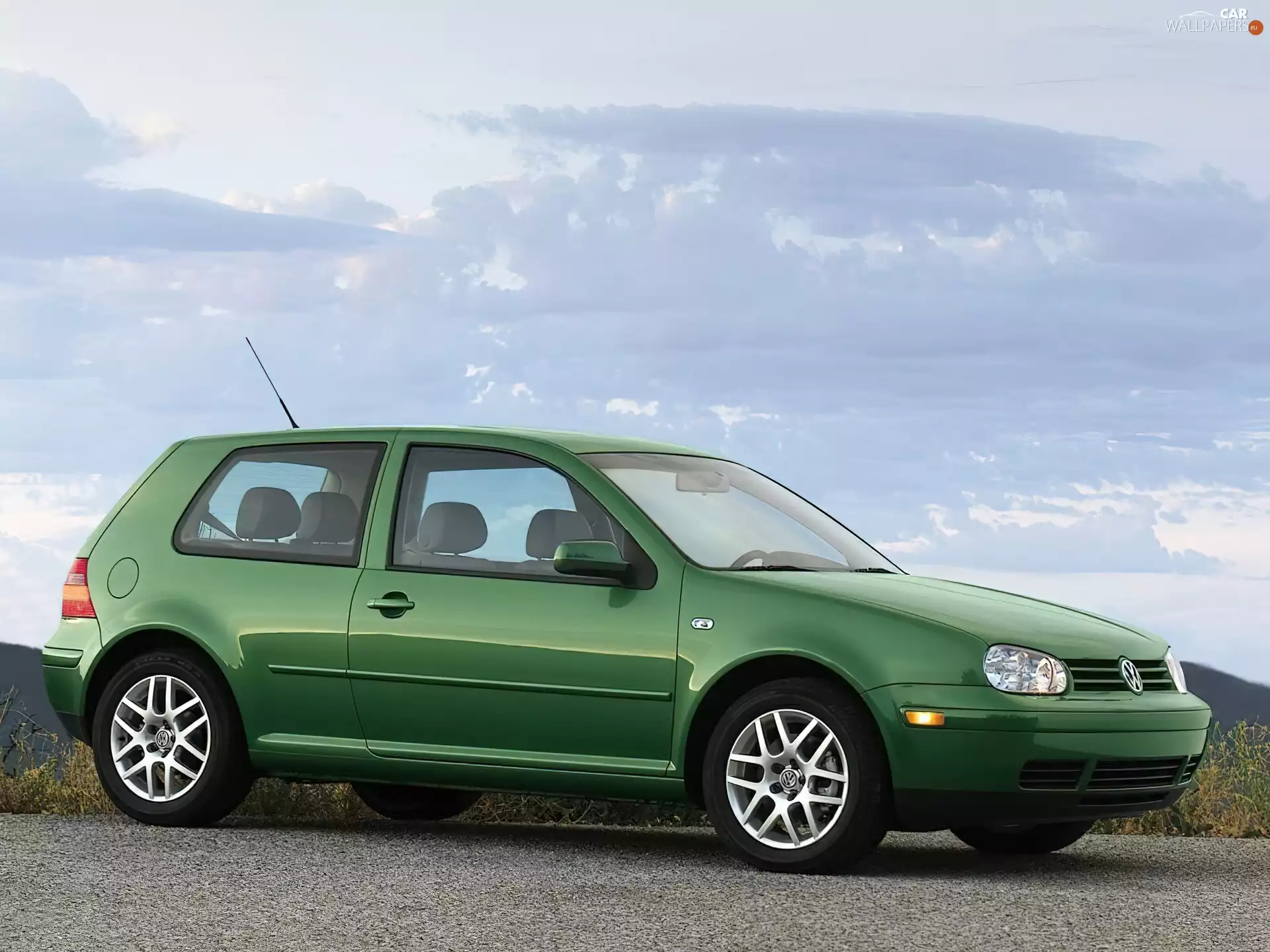 Volkswagen Golf 4, Green