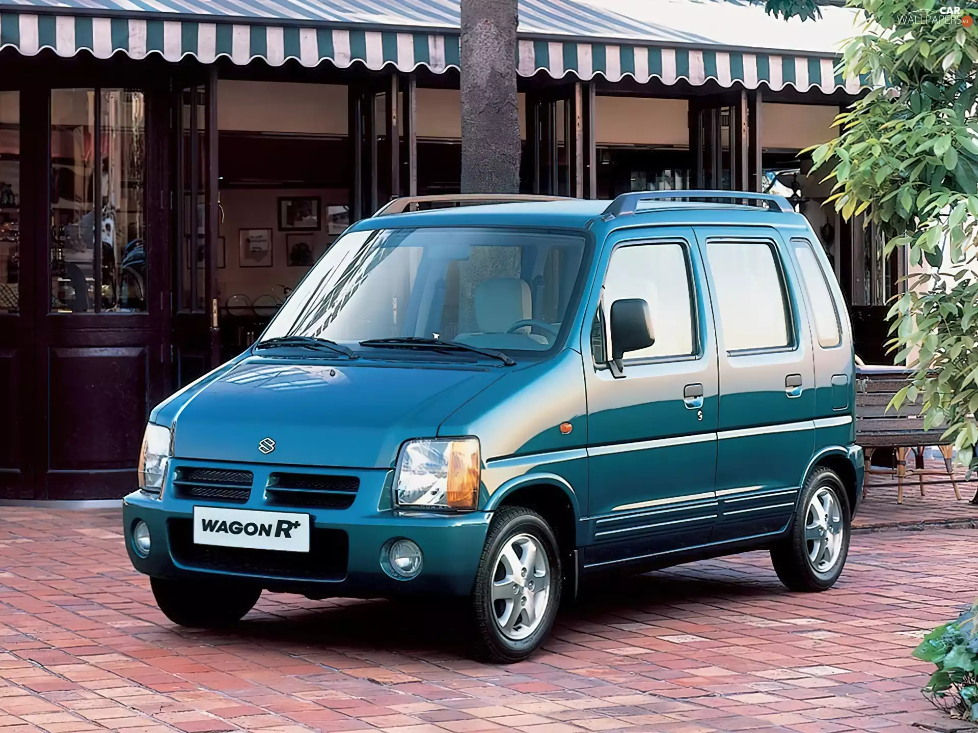 Suzuki Wagon R+, greenish