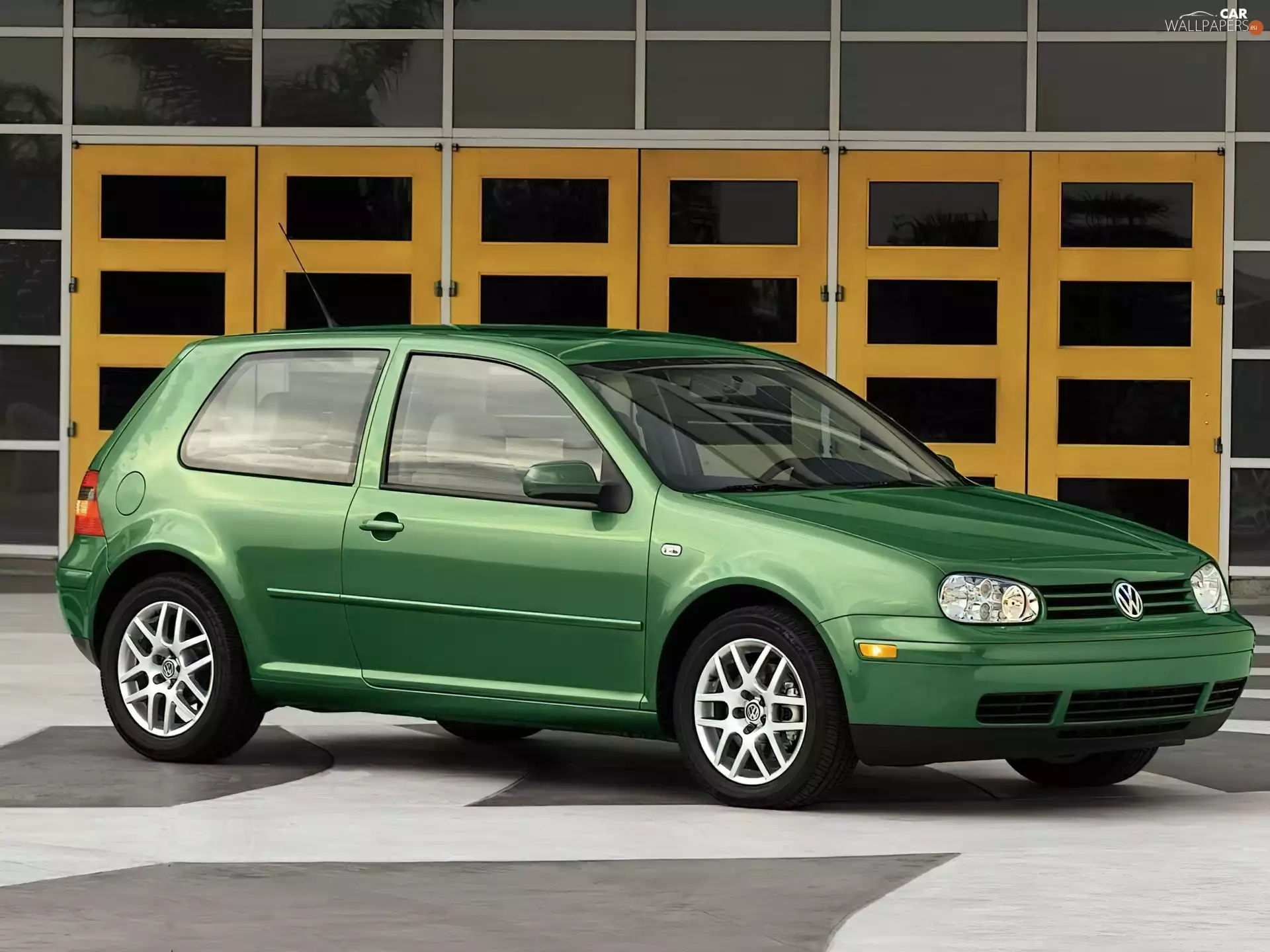 Volkswagen Golf 4, greenish