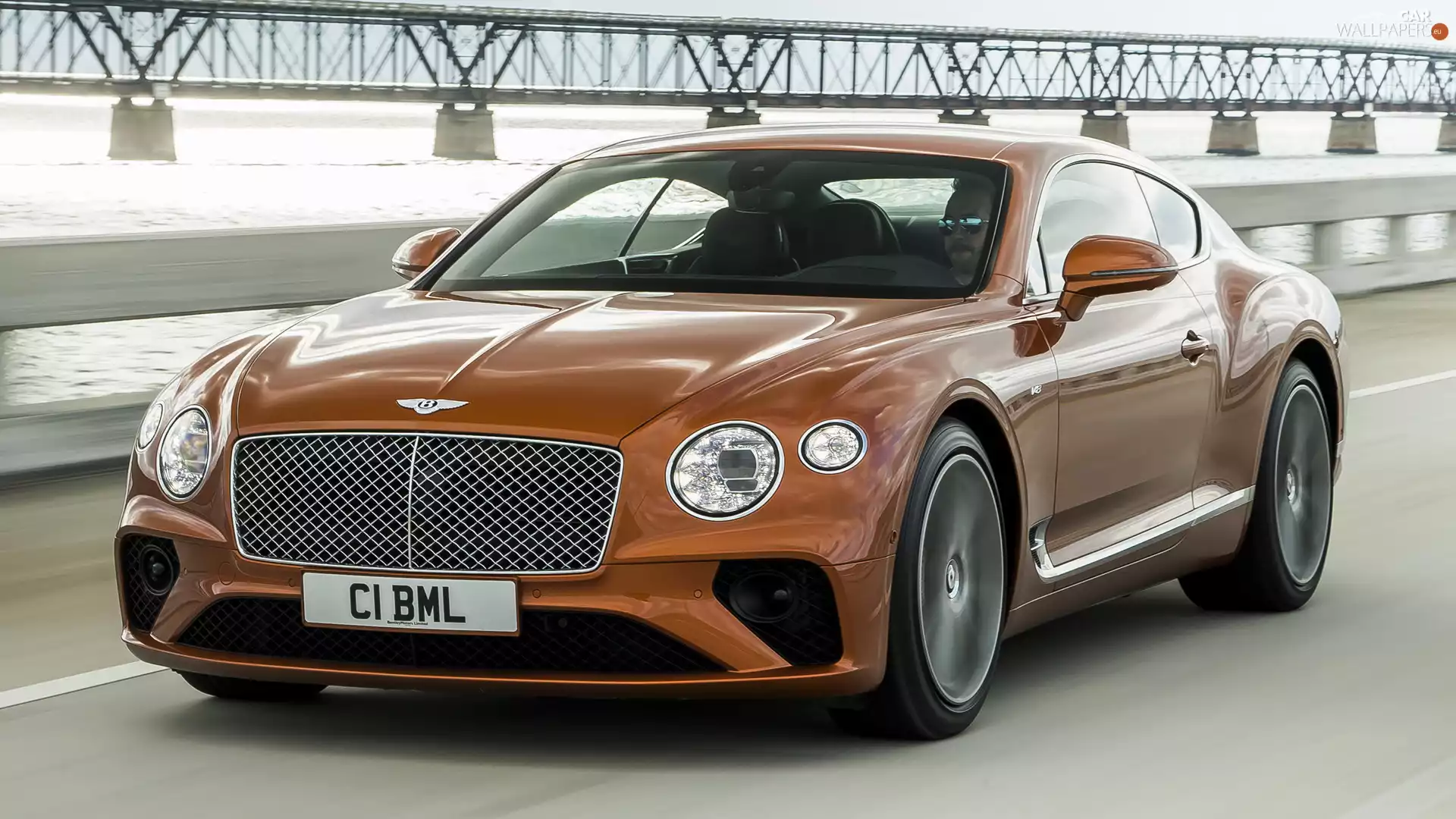 Brown, Bentley Continental GT