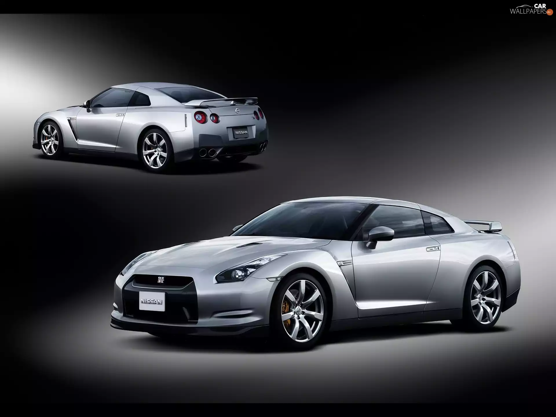 Nissan GT-R, Front, Back