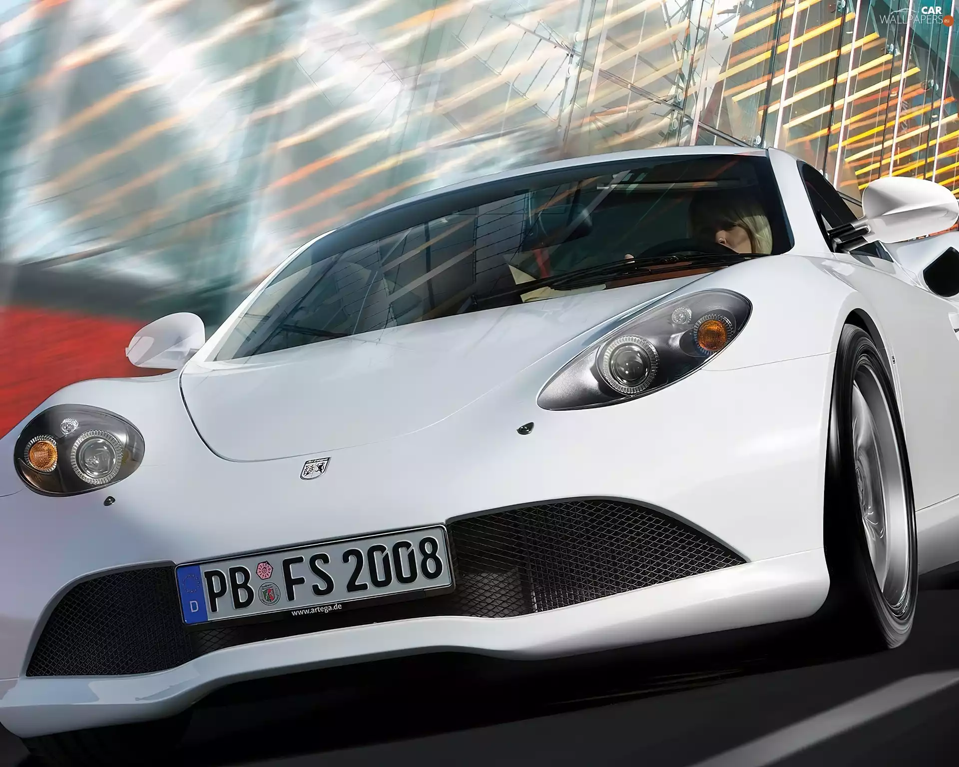 Women, White, Artega GT