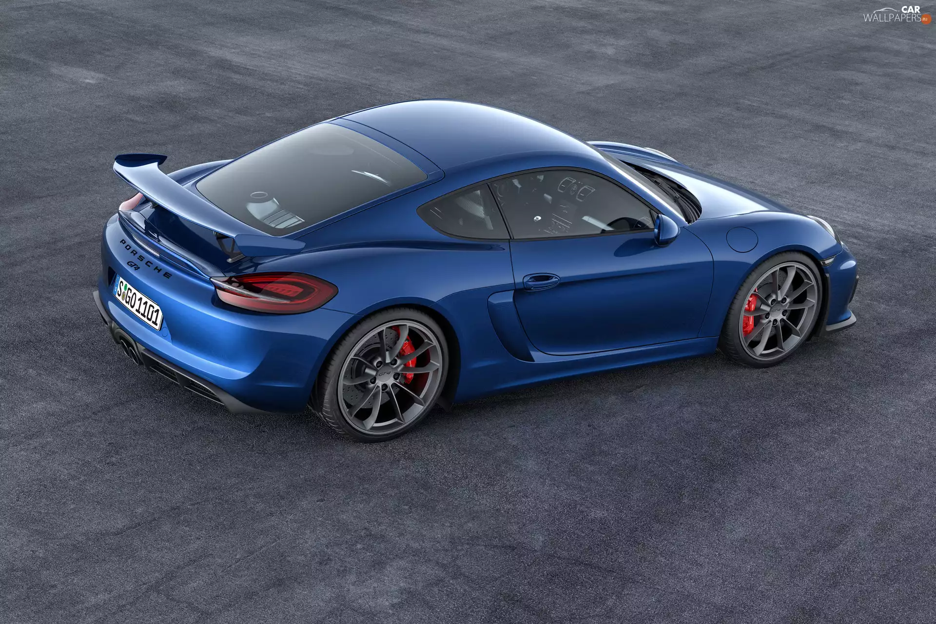 Blue, Porsche Cayman GT4