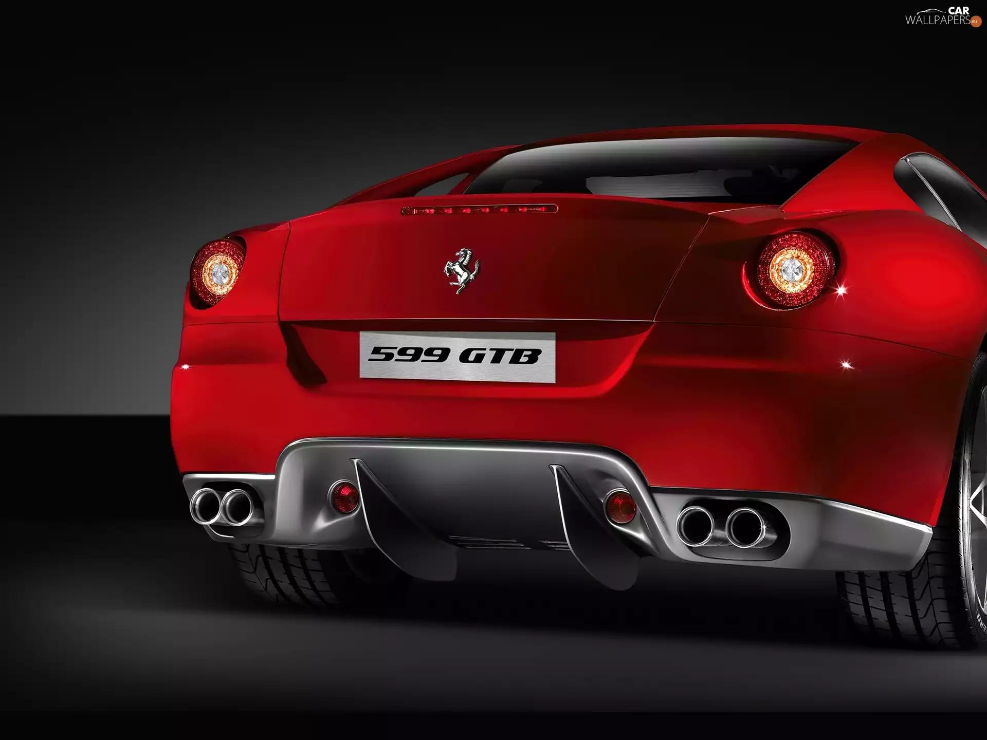 Back, GTB, bumper, Ferrari 599