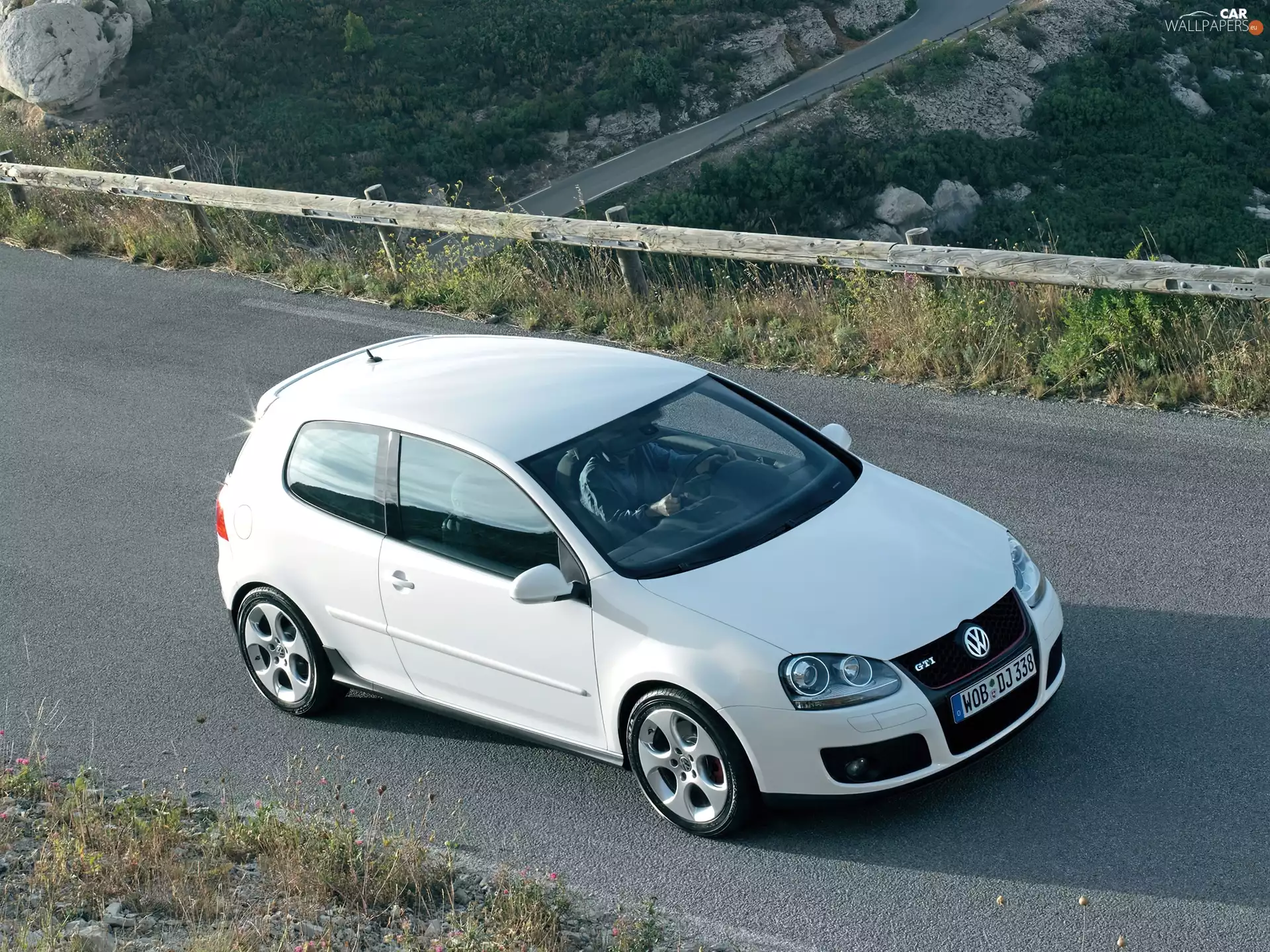 White, Golf 5, GTI