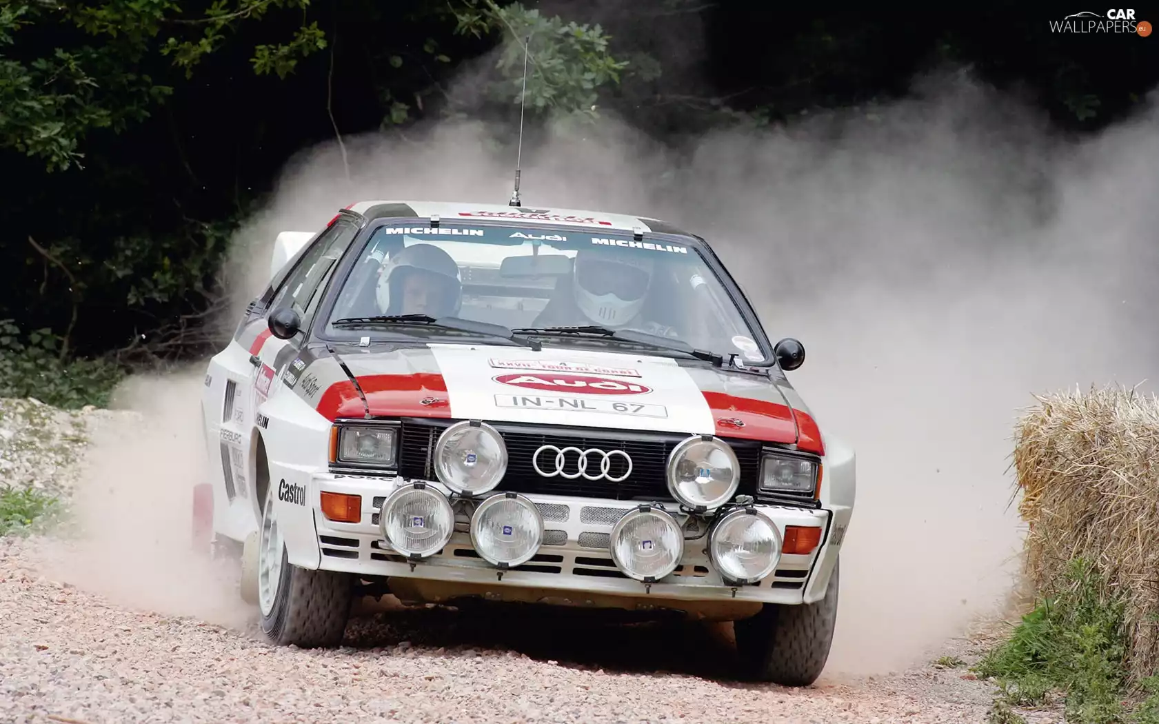 Quattro, Halogens, Audi, GT, Front