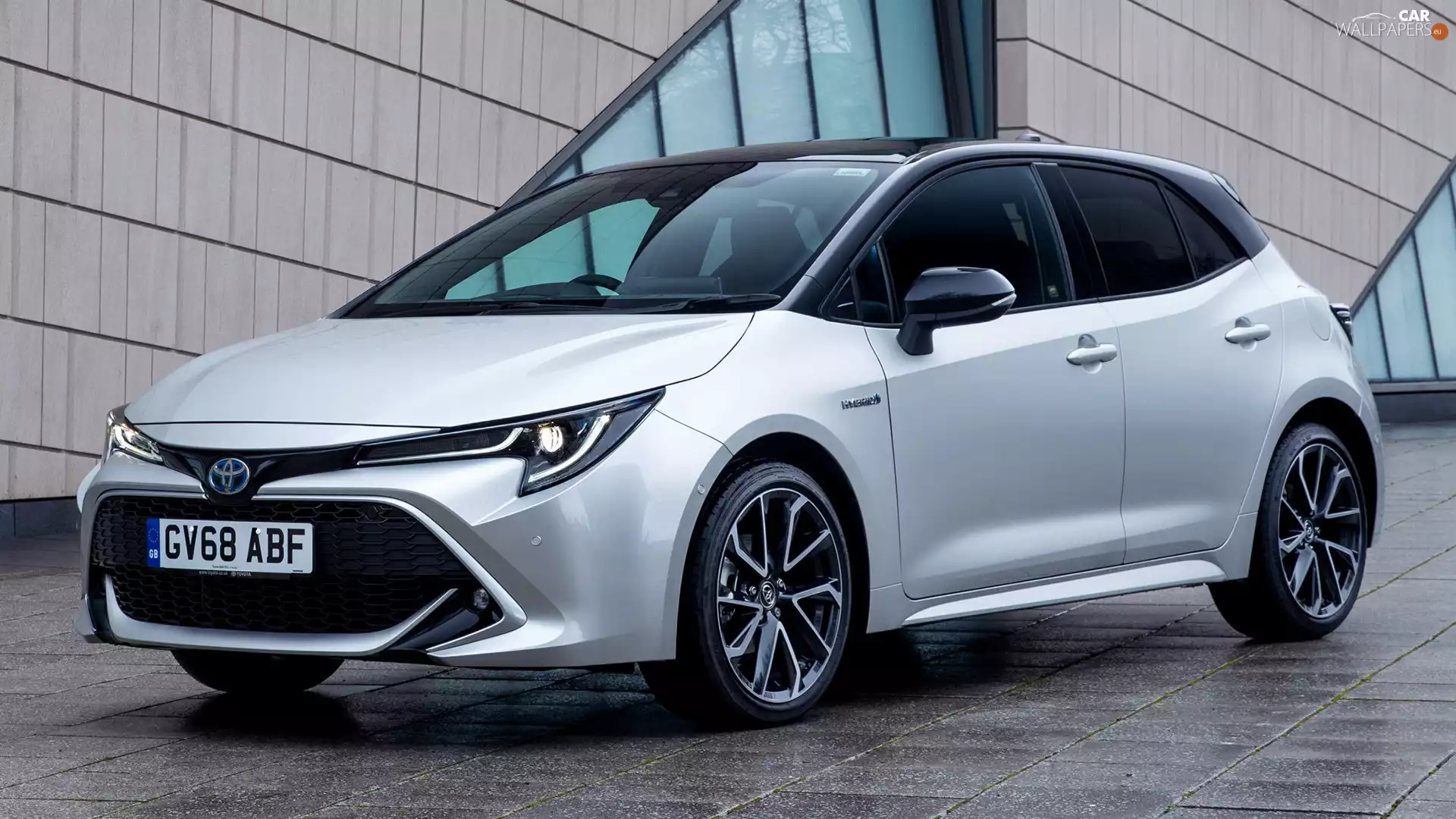 White, Hatchback, 2019, Toyota Corolla