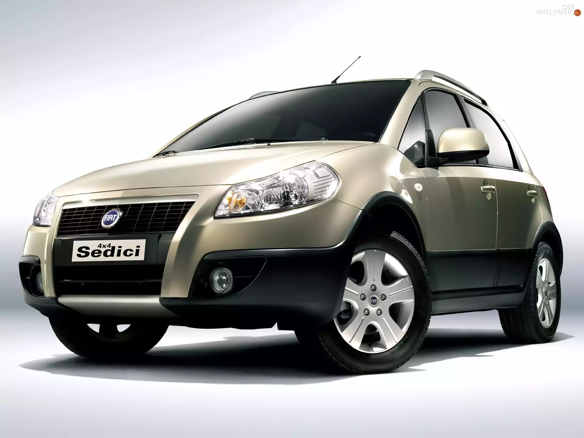 Mirrors, Fiat Sedici, headlights