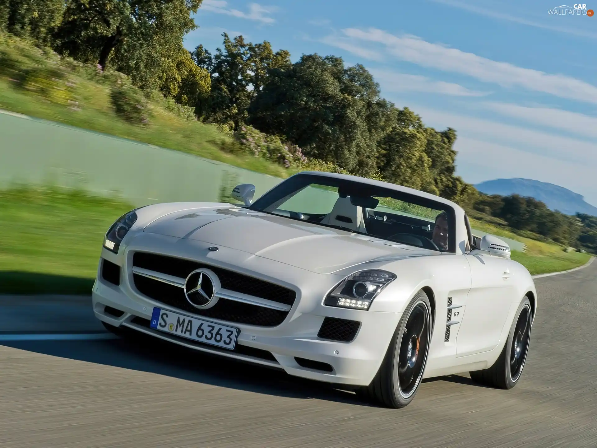 Mercedes-Benz SLS AMG, headlights