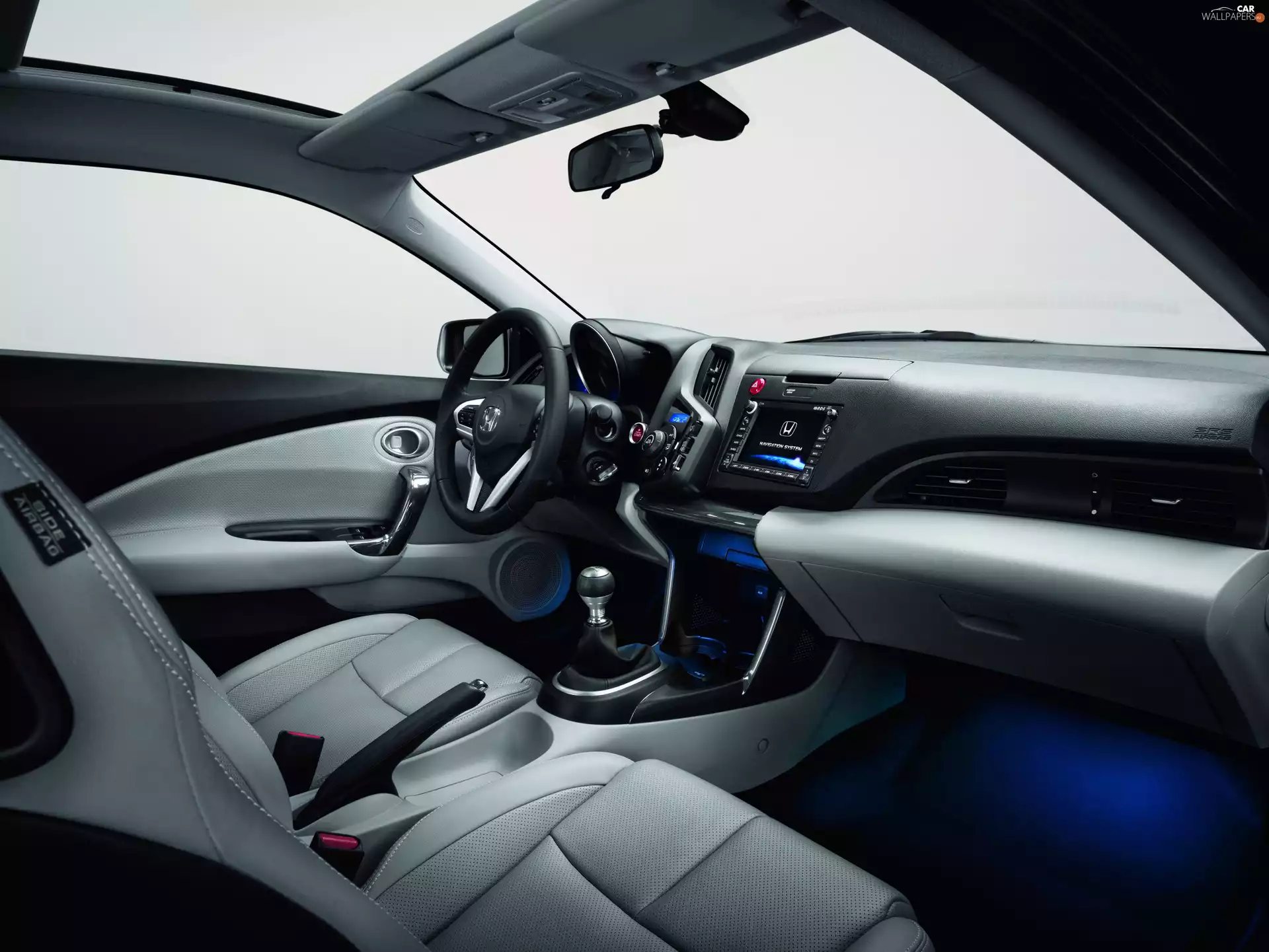 Backlight, Honda CR-Z, Blue