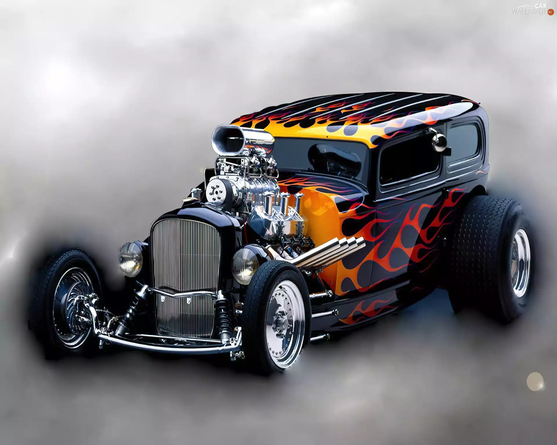 Hot Rod, Flames