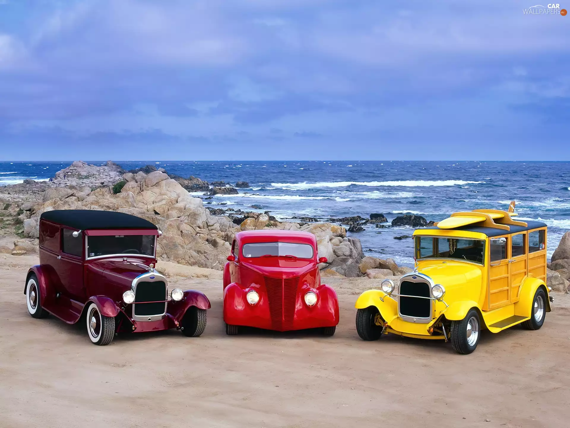 HotRod, Three, cars