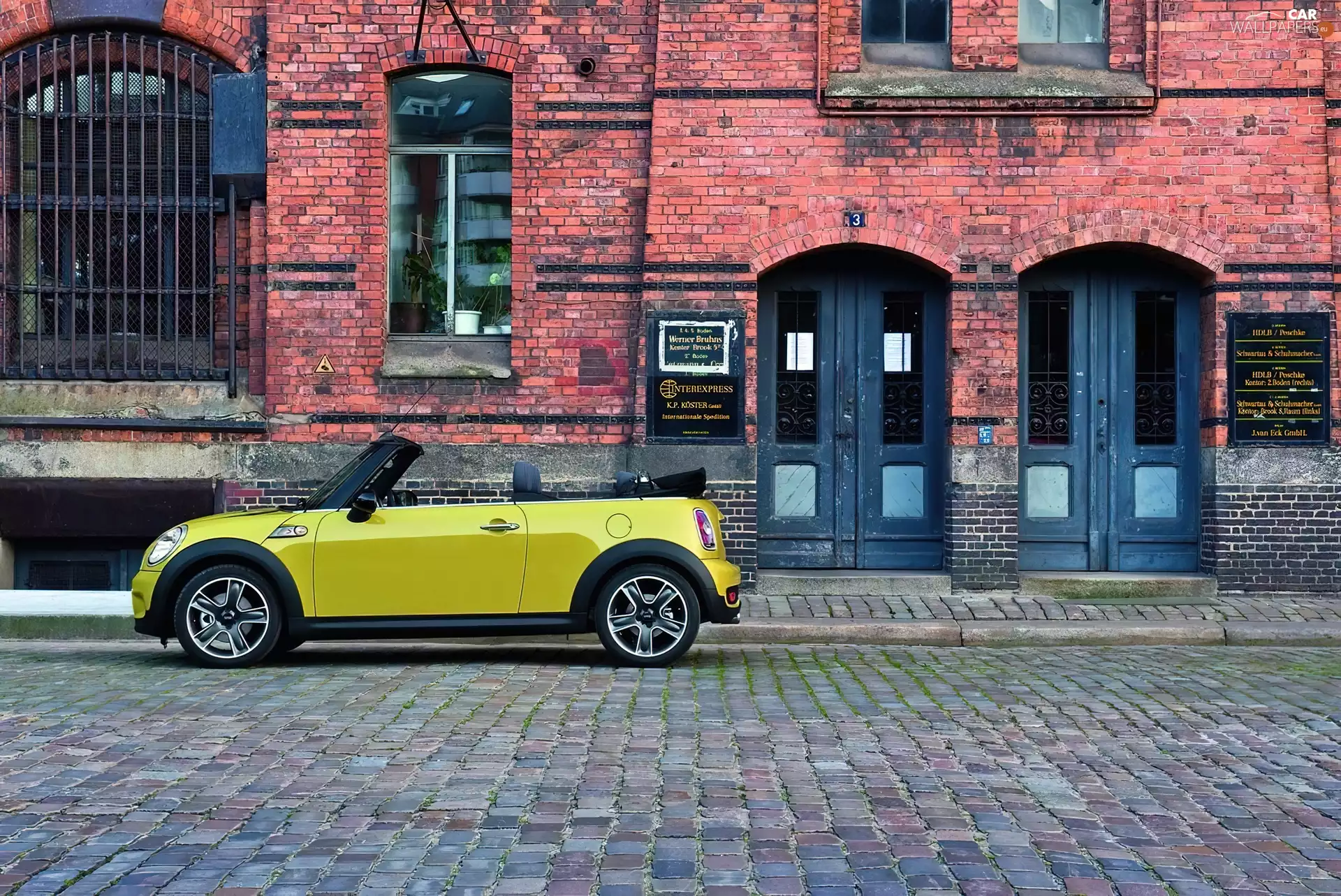tenement-house, Mini Cabrio, Old