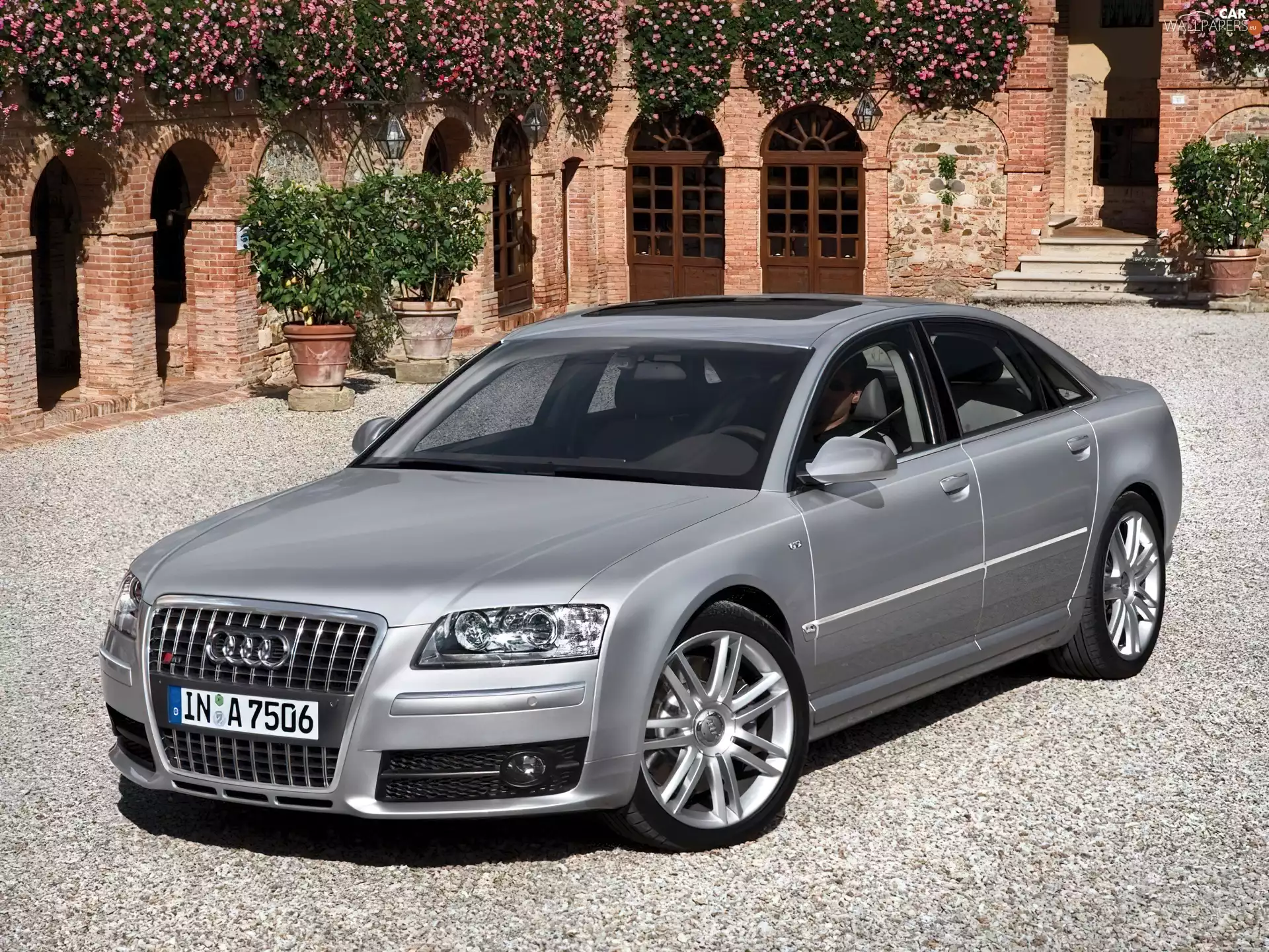 manor-house, Silver, Audi S8