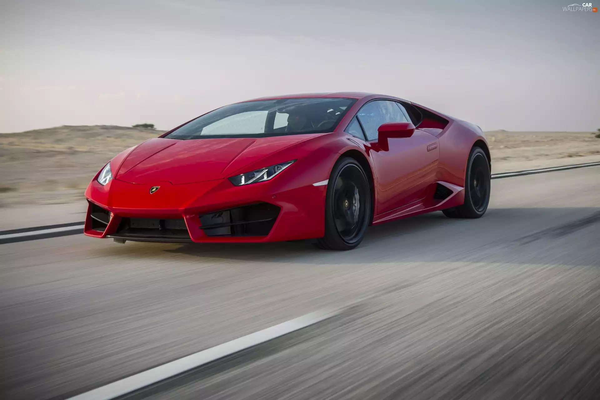 2015, Red, Lamborghini Huracan LP 580-2
