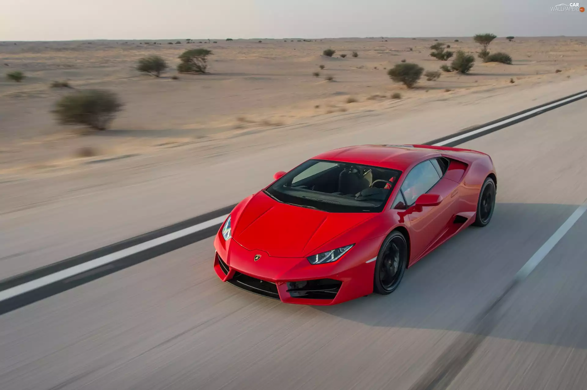2016, Red, Lamborghini Huracan LP 580-2