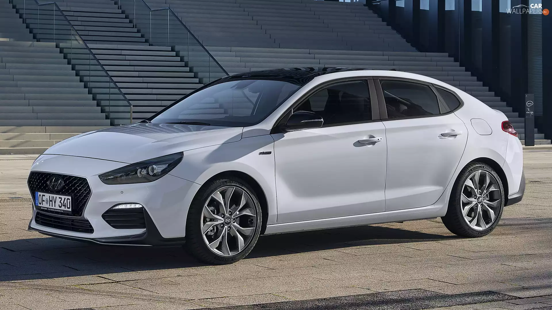 side, White, Hyundai i30