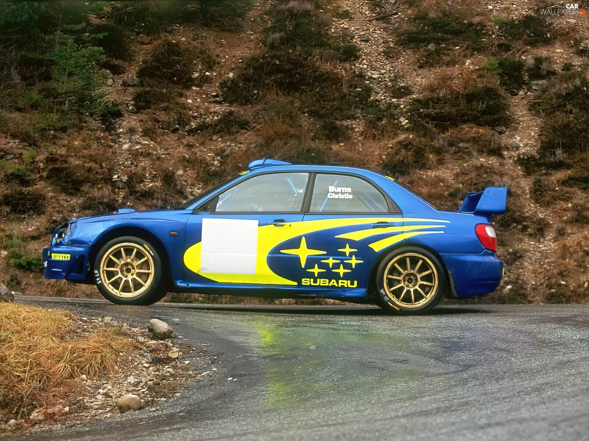 racing cars, Subaru Impreza