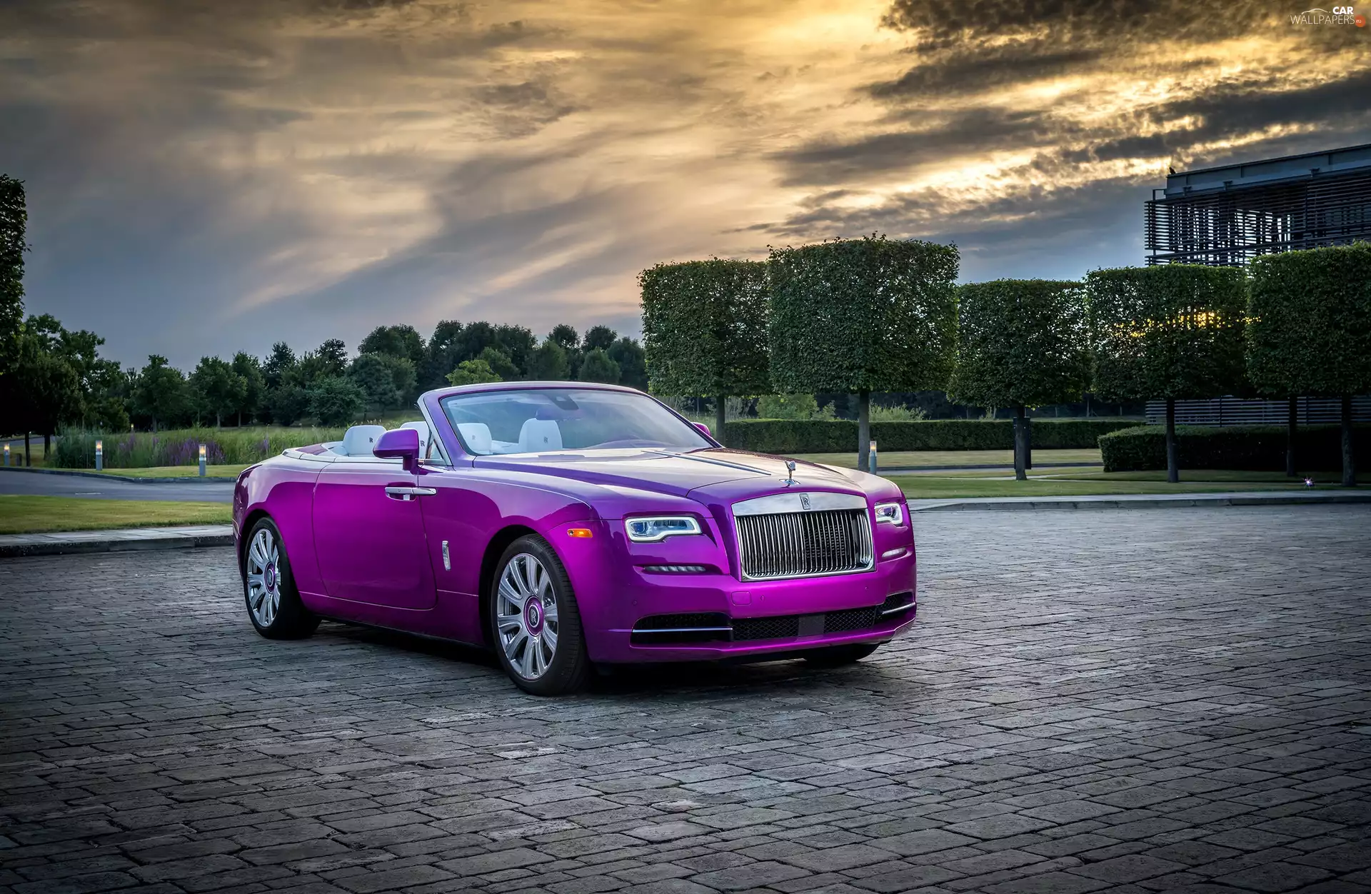Rolls-Royce Dawn in Fuxia, 2017