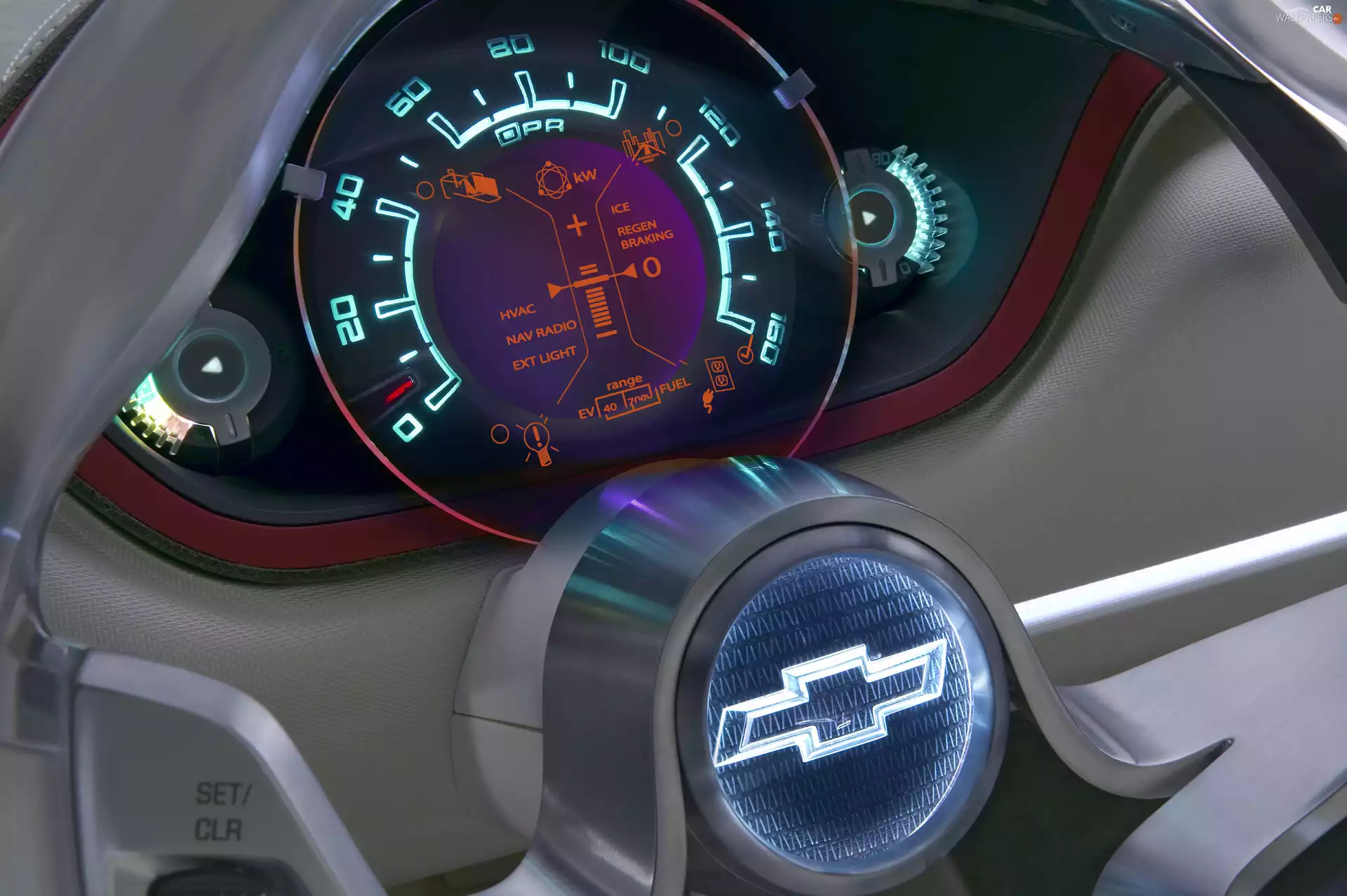 charge, Chevrolet Volt, Indicators