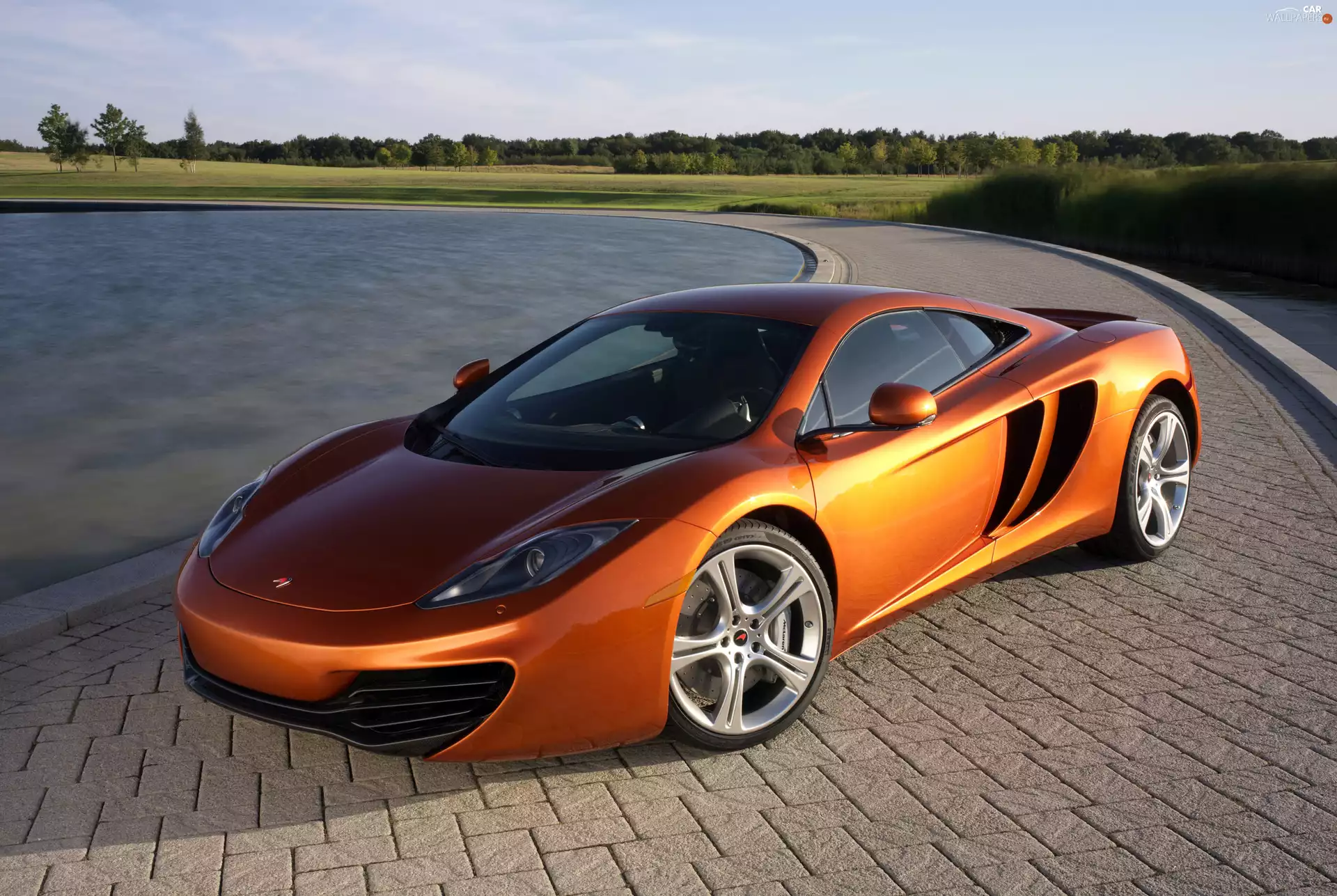 McLaren MP4-12C, inlets, air, headlights