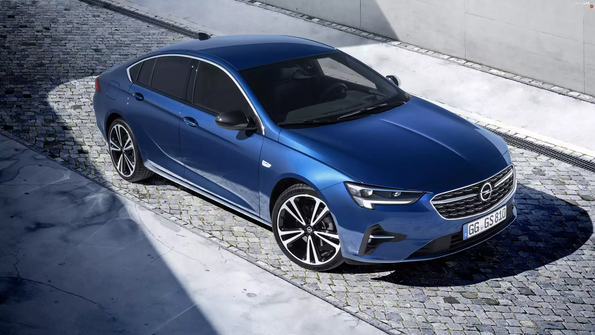 2020, blue, Opel Insignia