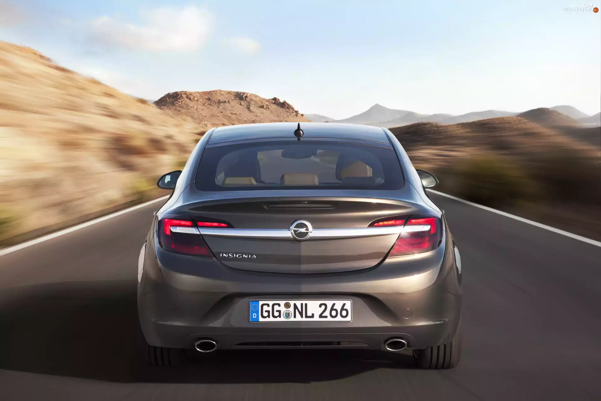 Opel Insignia, Facelifting, Back, 2013