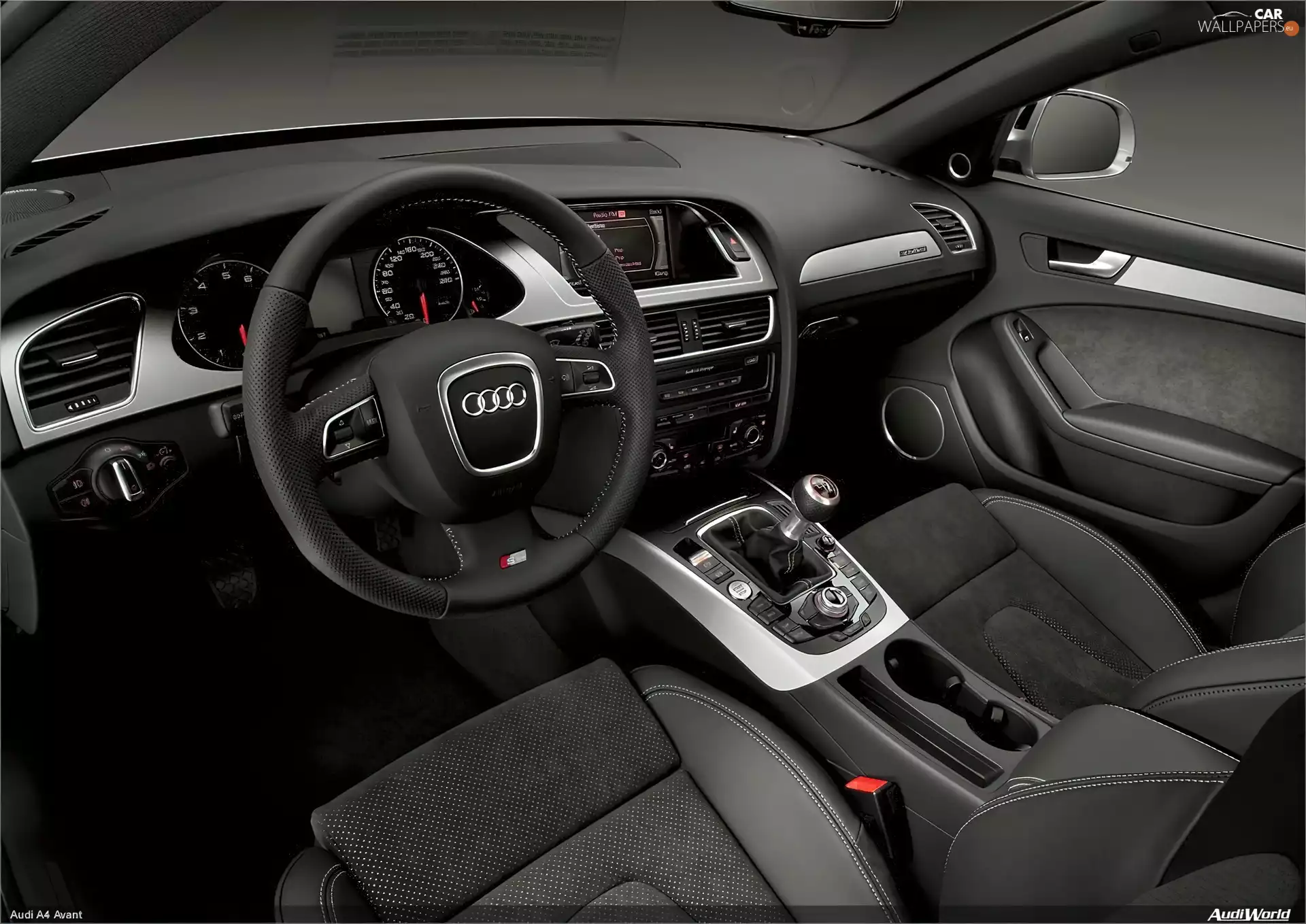 Audi A4 B8, interior