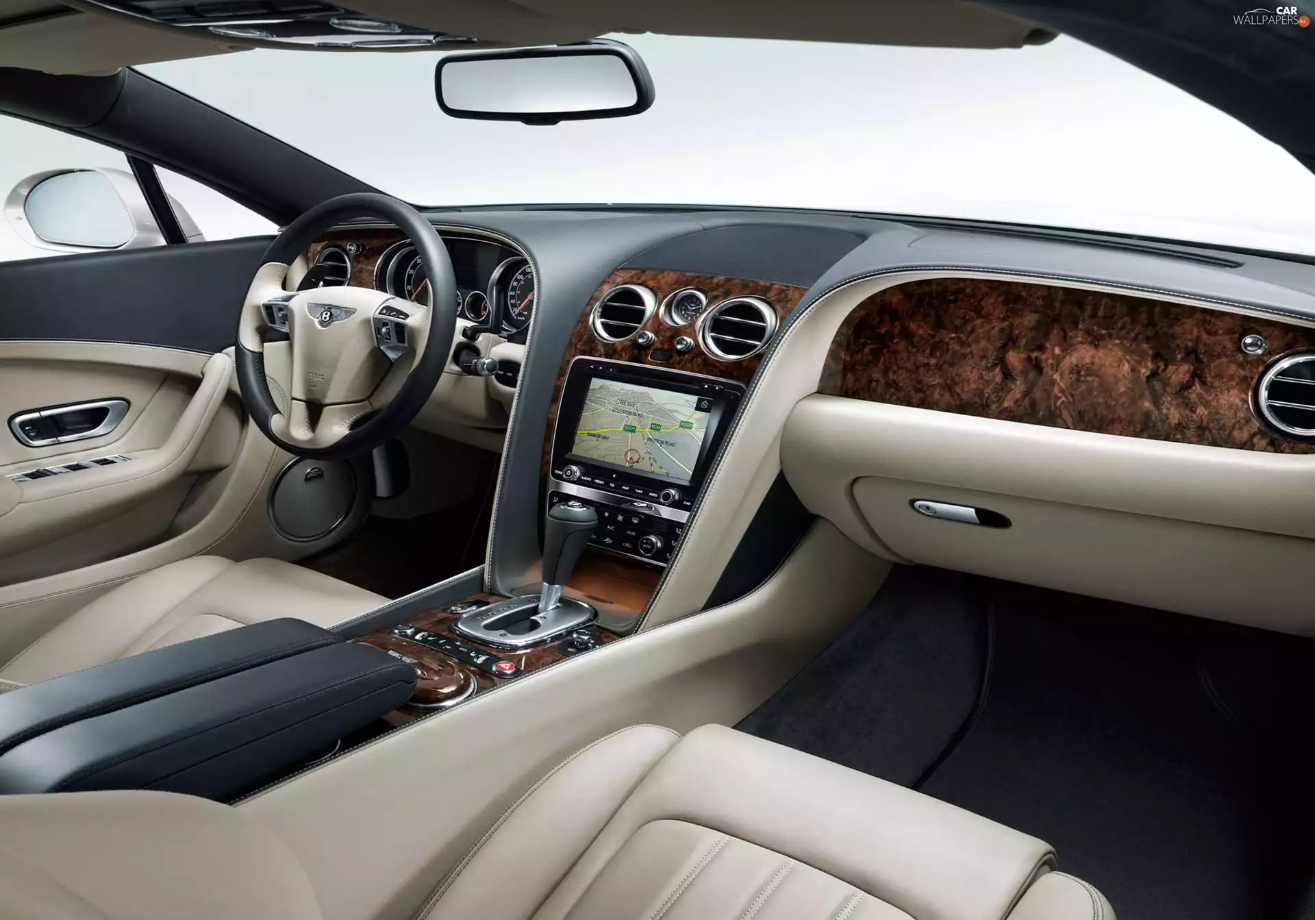 Bentley Continental GT, interior