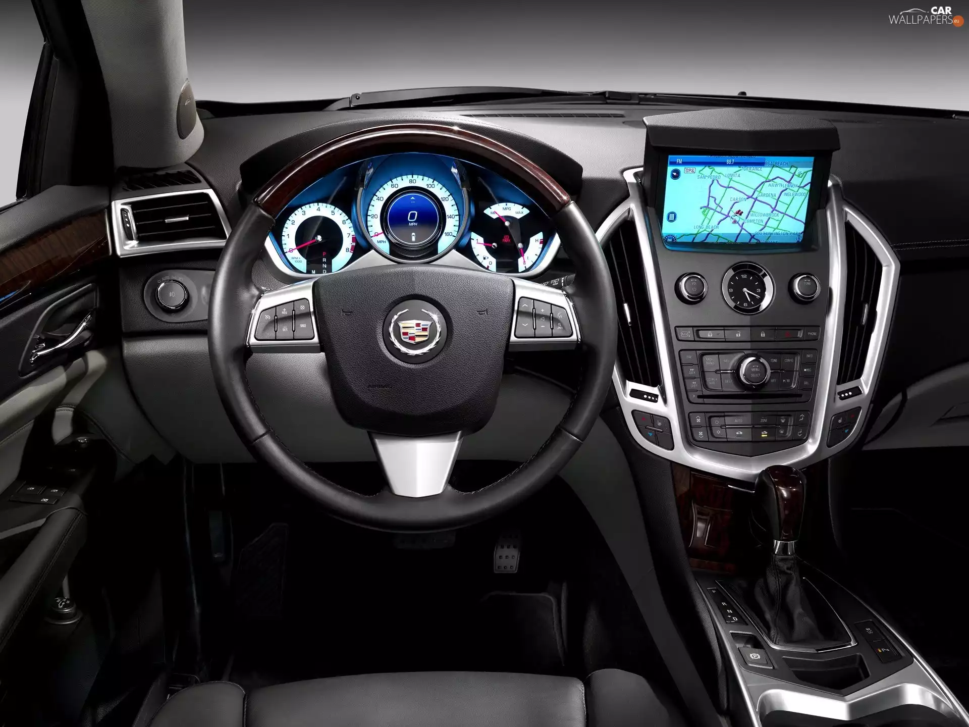 Cadillac, motor car, interior
