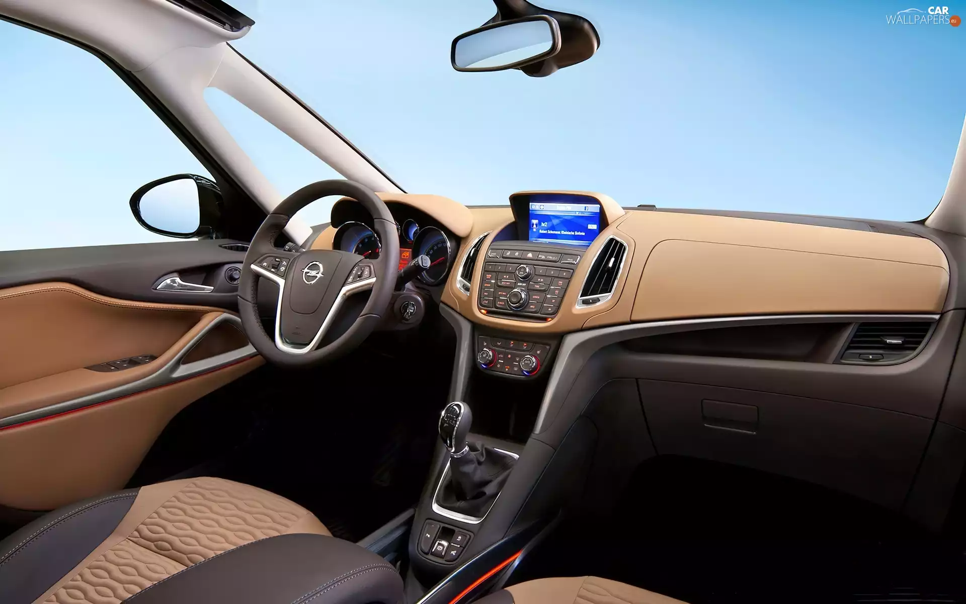 Opel Zafira III, interior