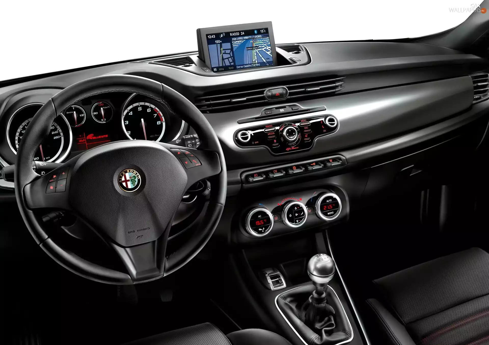 driver, Gps, Giulietta, interior, Alfa Romeo