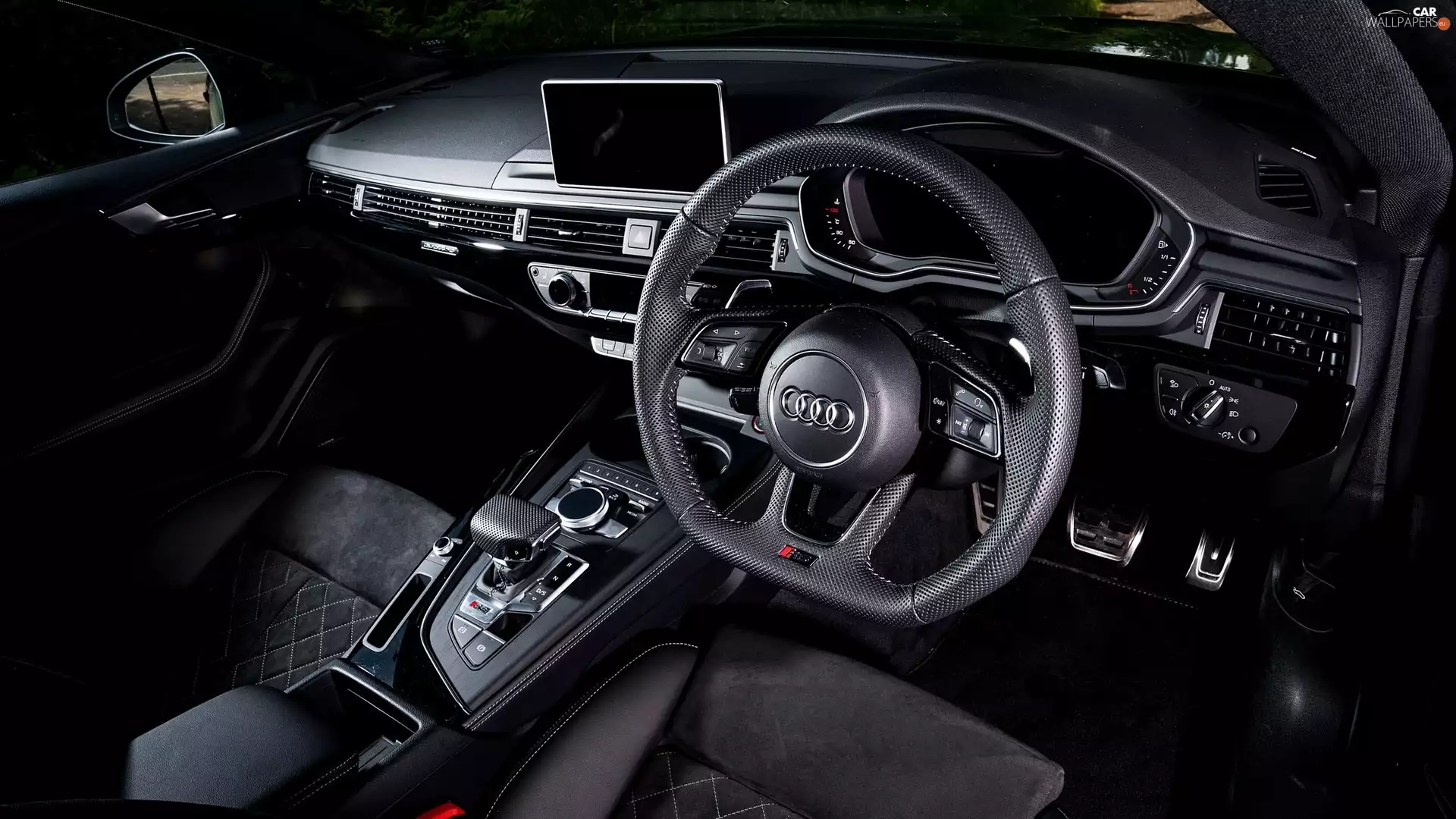 Cockpit, driver, Sportback, interior, Audi RS5