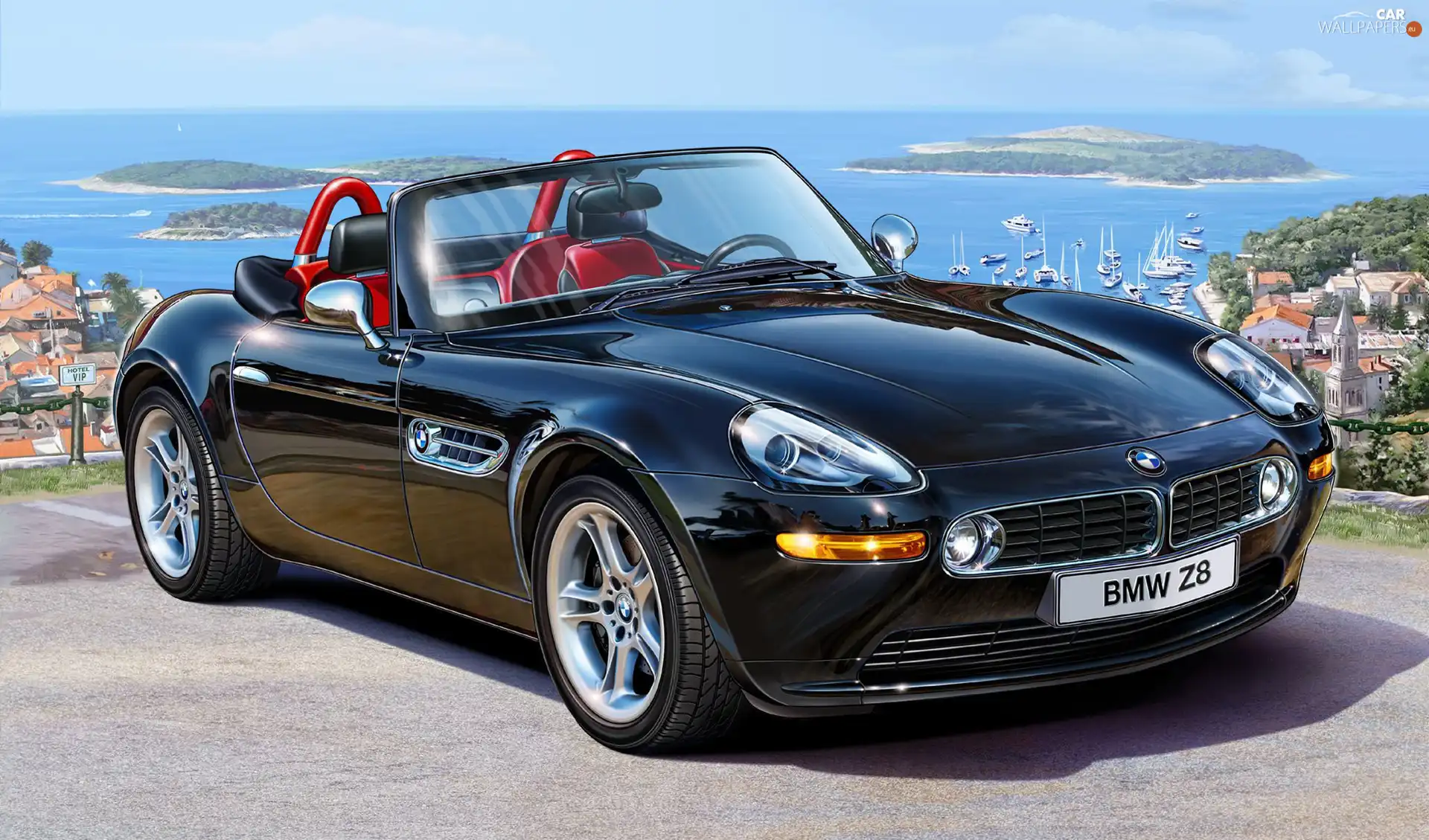 BMW, port, Islands, Coast