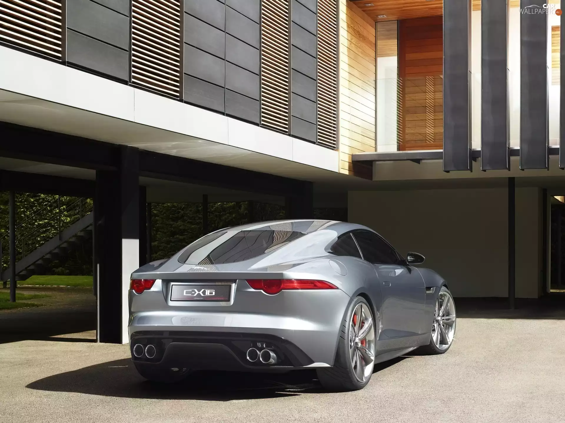 exhaust, Jaguar C-X16, system