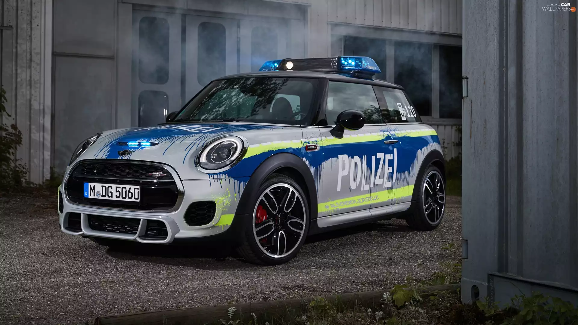 Mini John Cooper Works, police