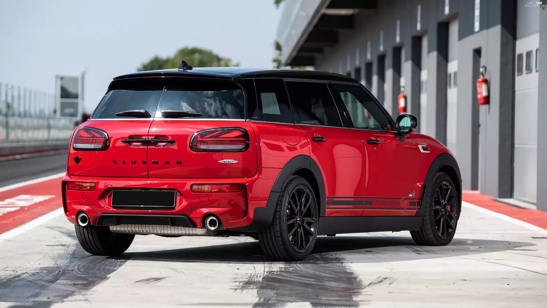 Red-black, Mini John Cooper Works Clubman