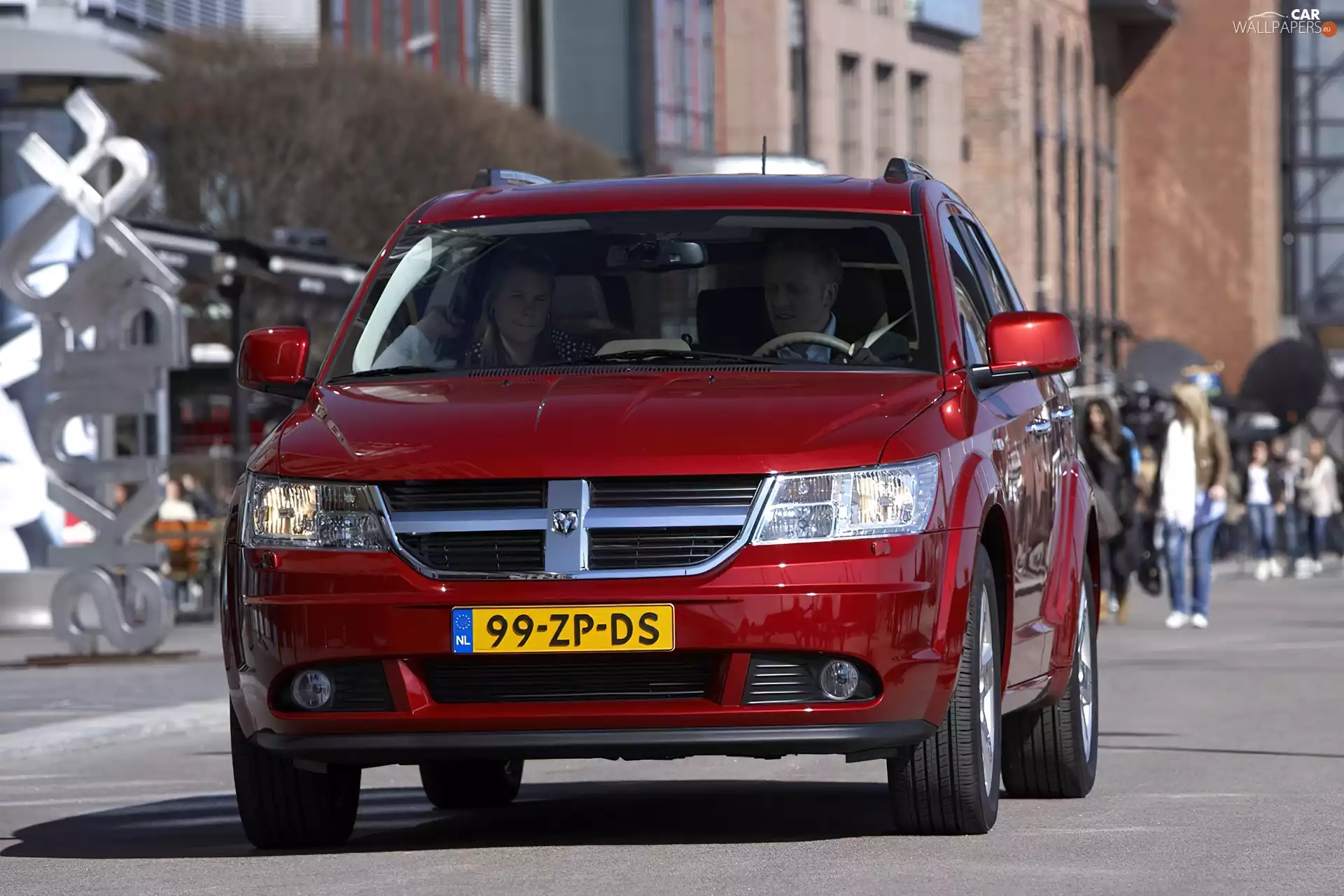 Dodge Journey, ride, test, Town
