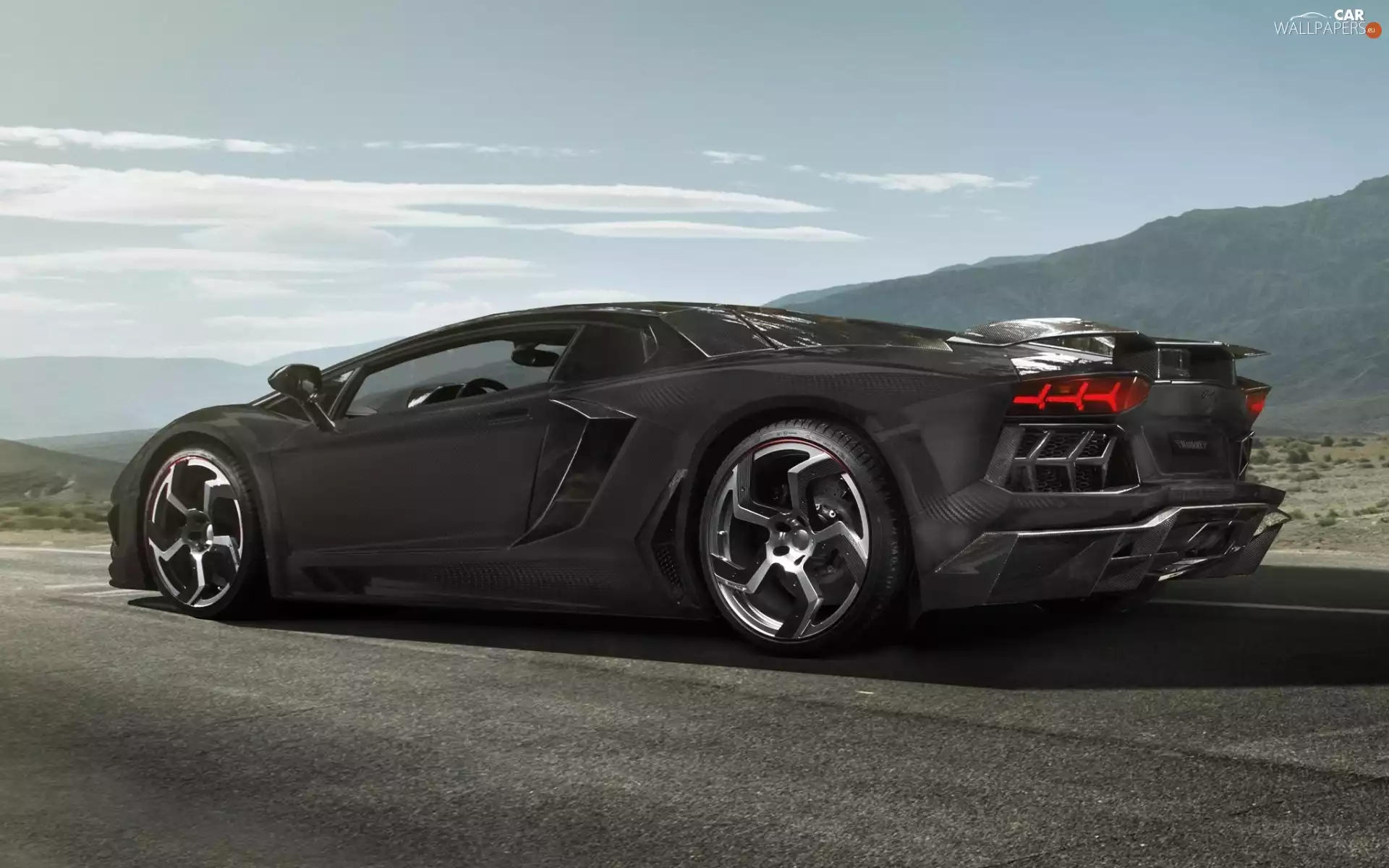 Lamborghini, Black, Automobile