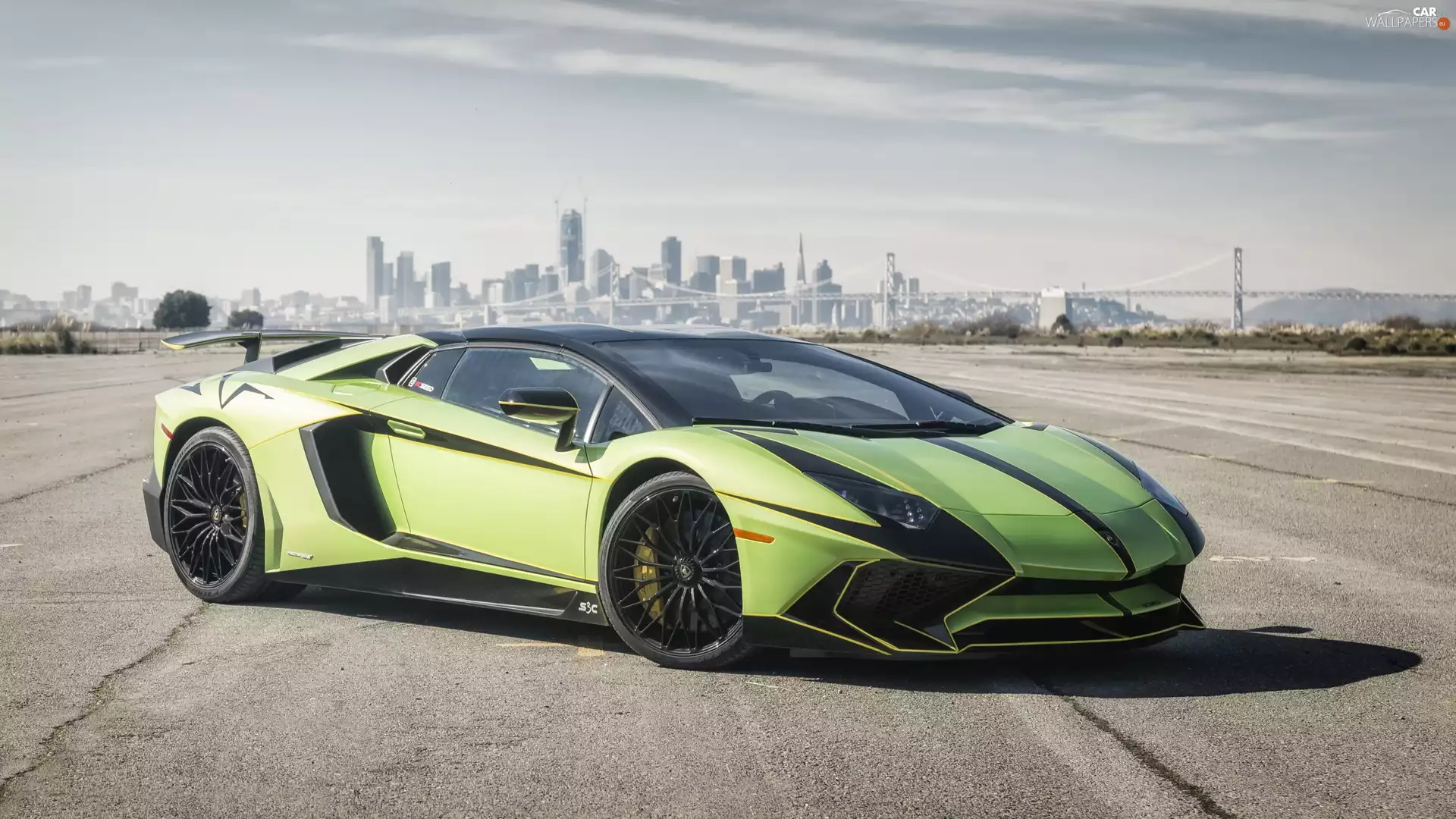 Green, Lamborghini Aventador LP700-4