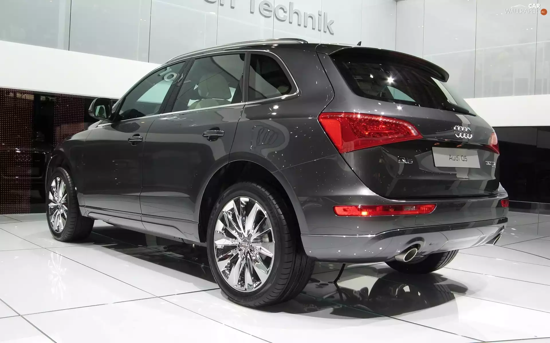 Graphite, Lamp, Back, Audi Q5