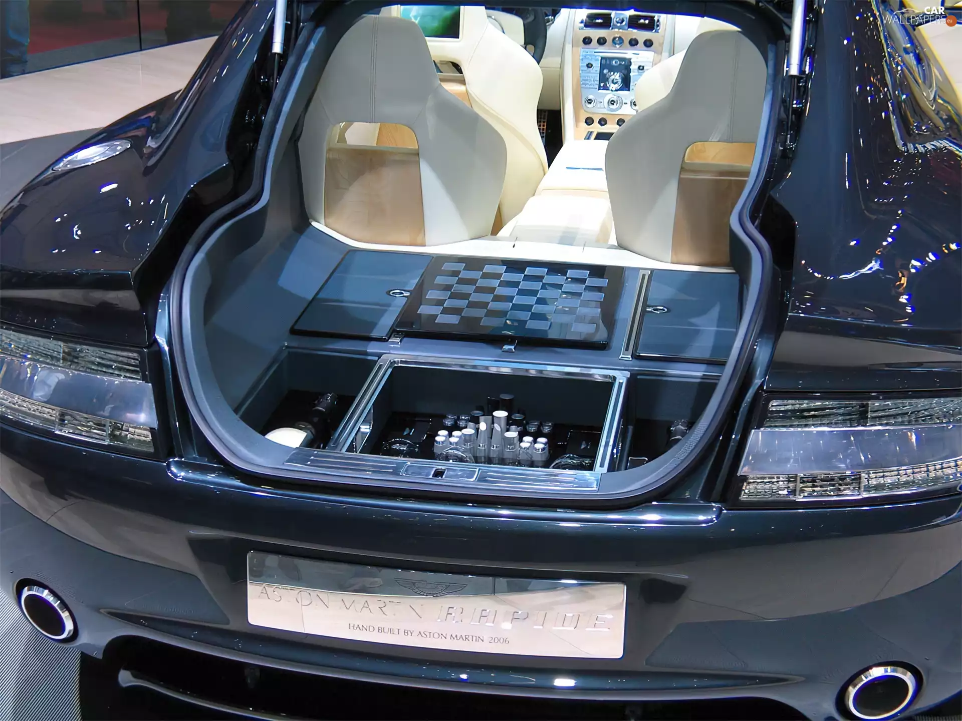 Aston Martin Rapide, Lamps, Back, Carrier