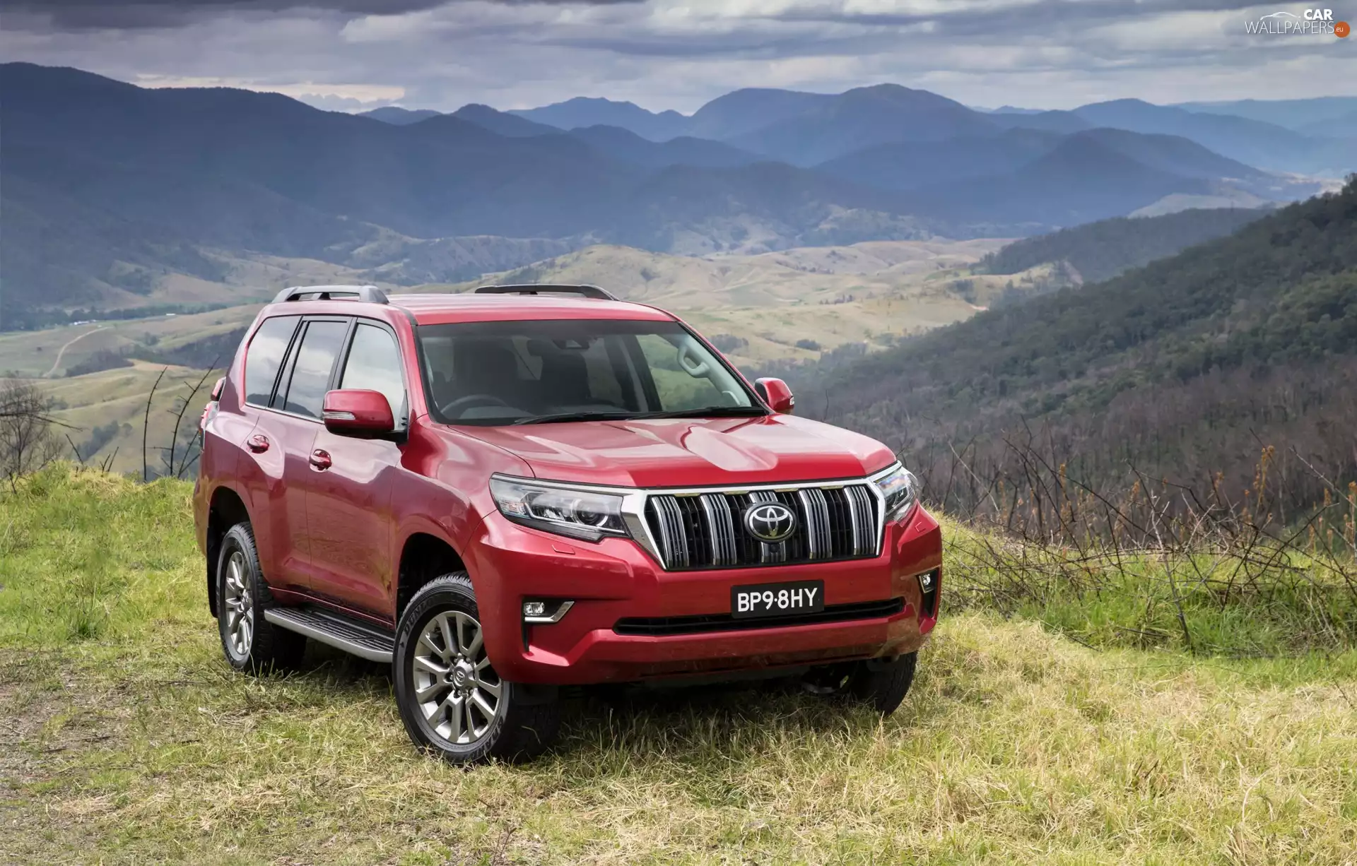 red hot, Toyota Land Cruiser Prado VX